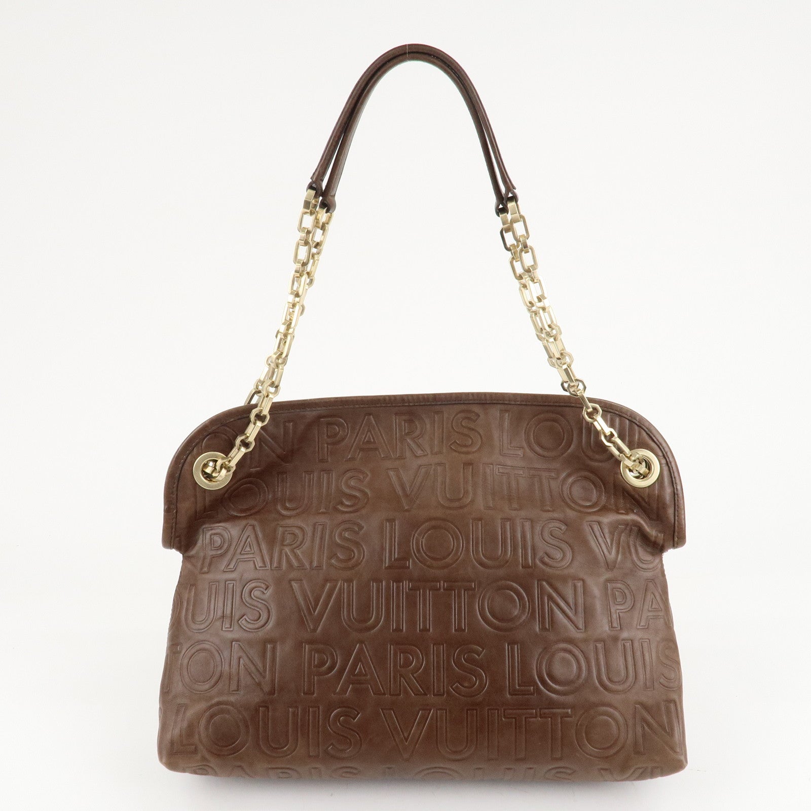 Louis Vuitton Paris Pool Wish Chain Shoulder Bag 2008 Collection Used