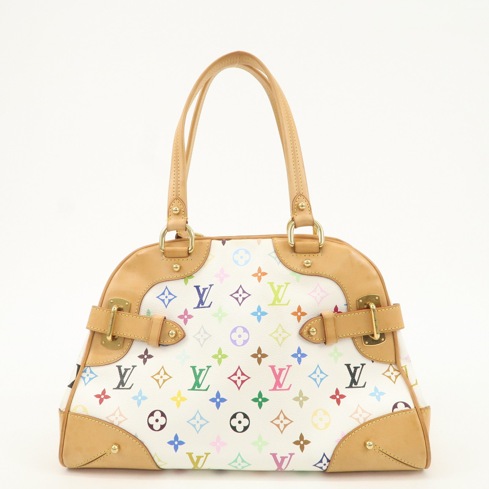 Louis Vuitton Monogram Multicolor Claudia Hand Bag M40193 Used