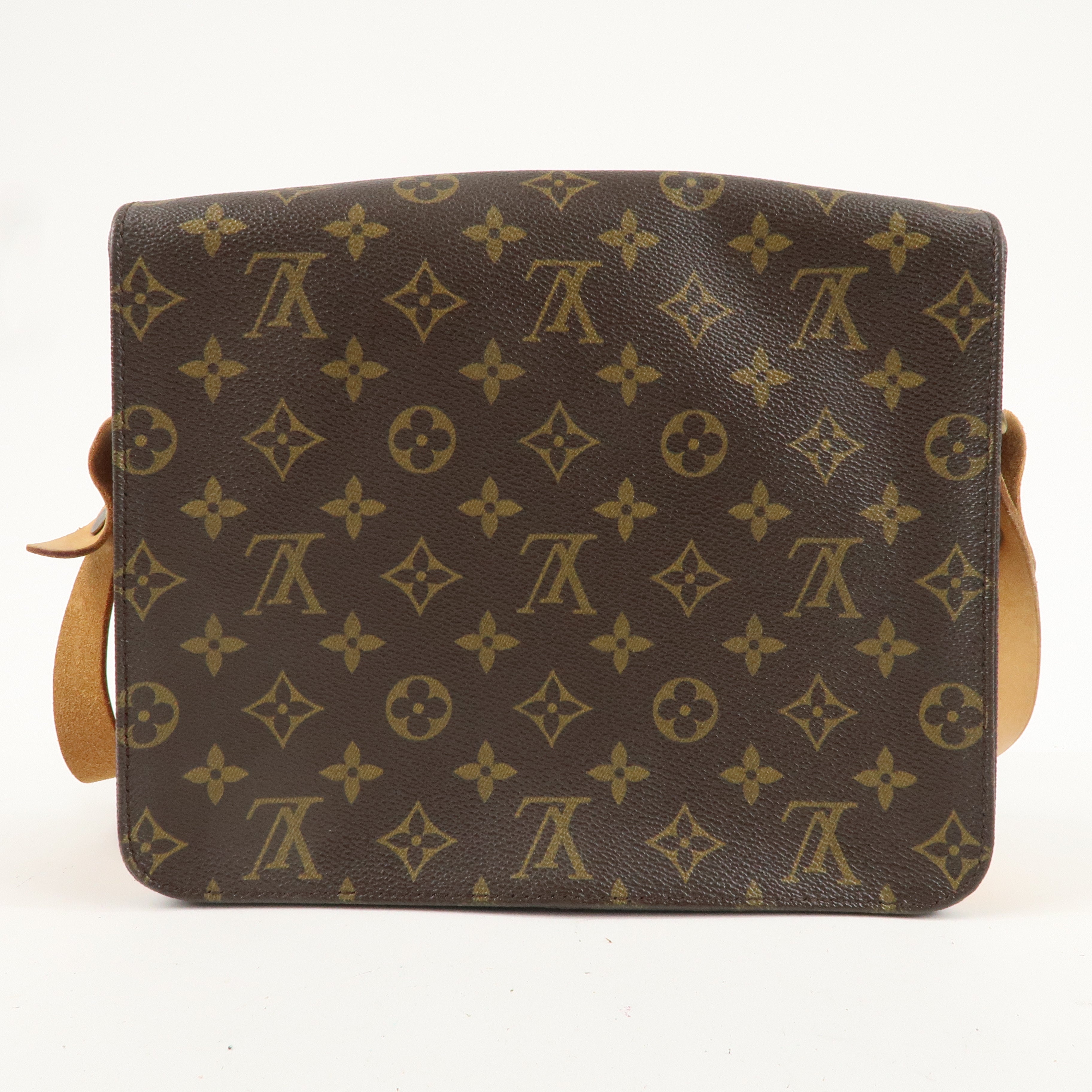 Louis Vuitton Monogram Cartouchiere 26 Shoulder Bag M51252