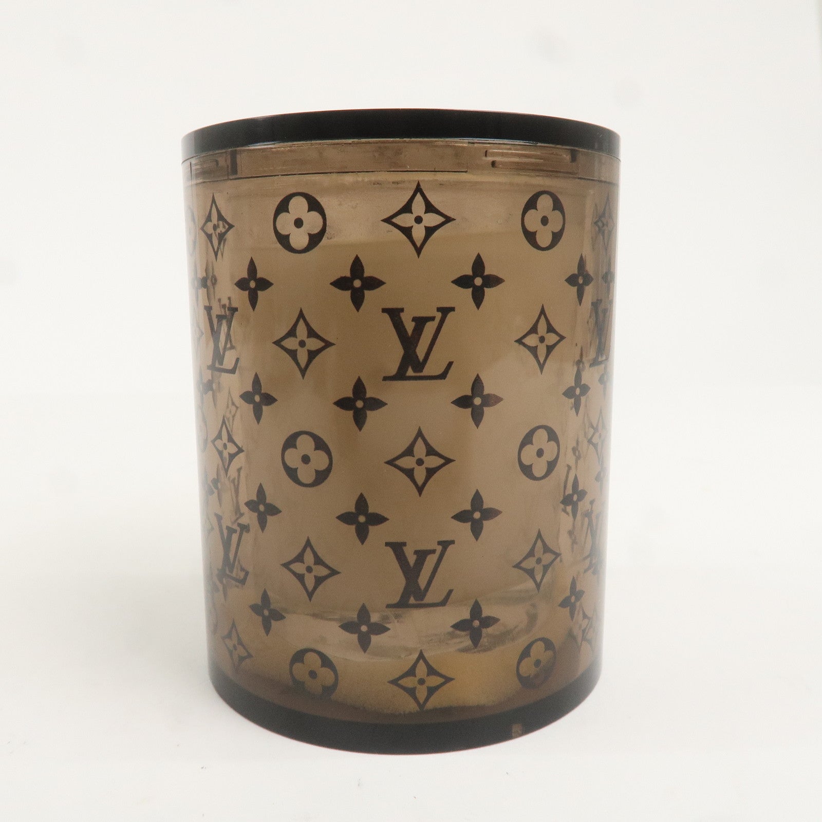 Louis Vuitton Monogram BOUGIE PARFUMEE Aroma Candle Brown