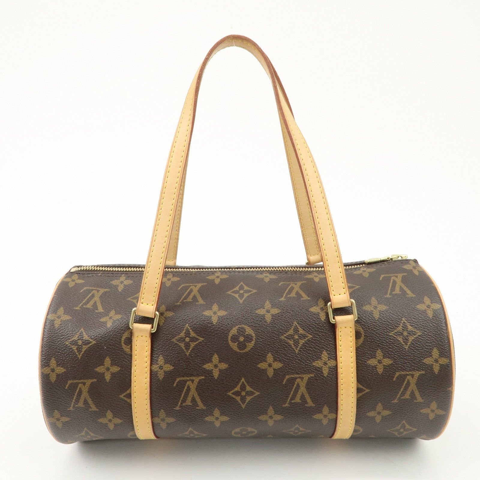 Louis Vuitton Monogram Papillon 30 Hand Bag New Style M51385 Used