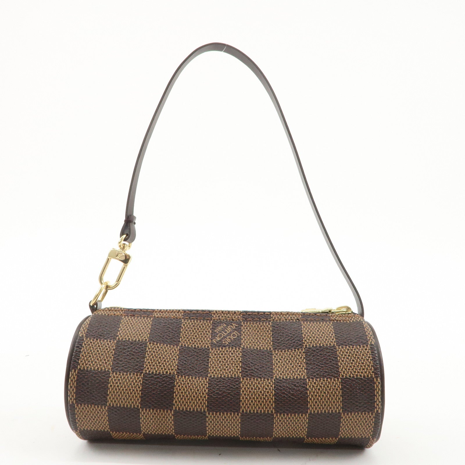 Louis Vuitton Damier Mini Pouch for Papillon Bag Brown Used