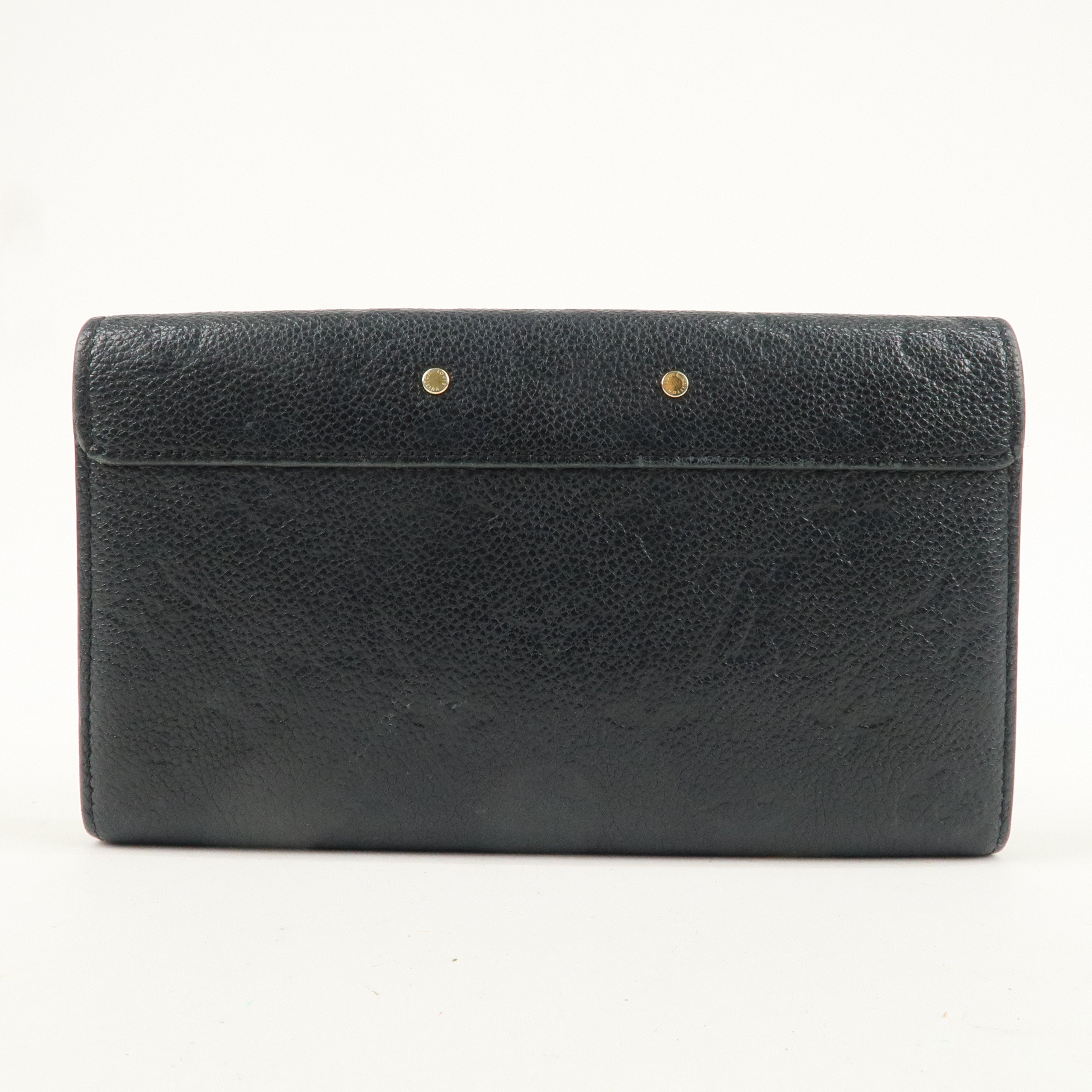 Louis Vuitton Monogram Empreinte Portefeuille Metis Noir M62458