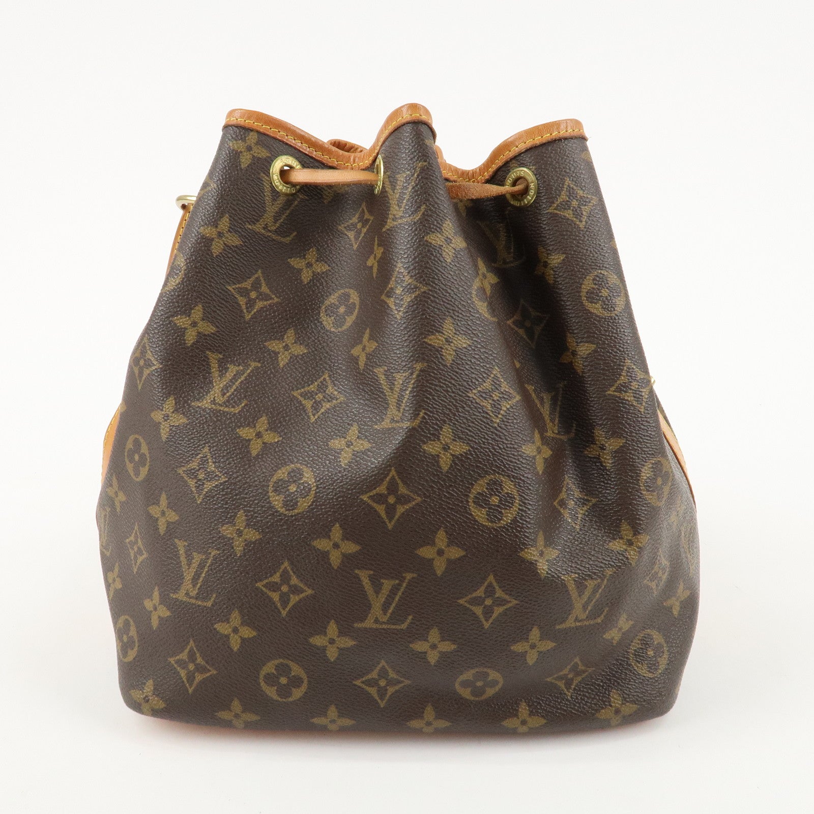 Louis Vuitton Monogram Petit Noe Shoulder Bag Brown M42226 Used