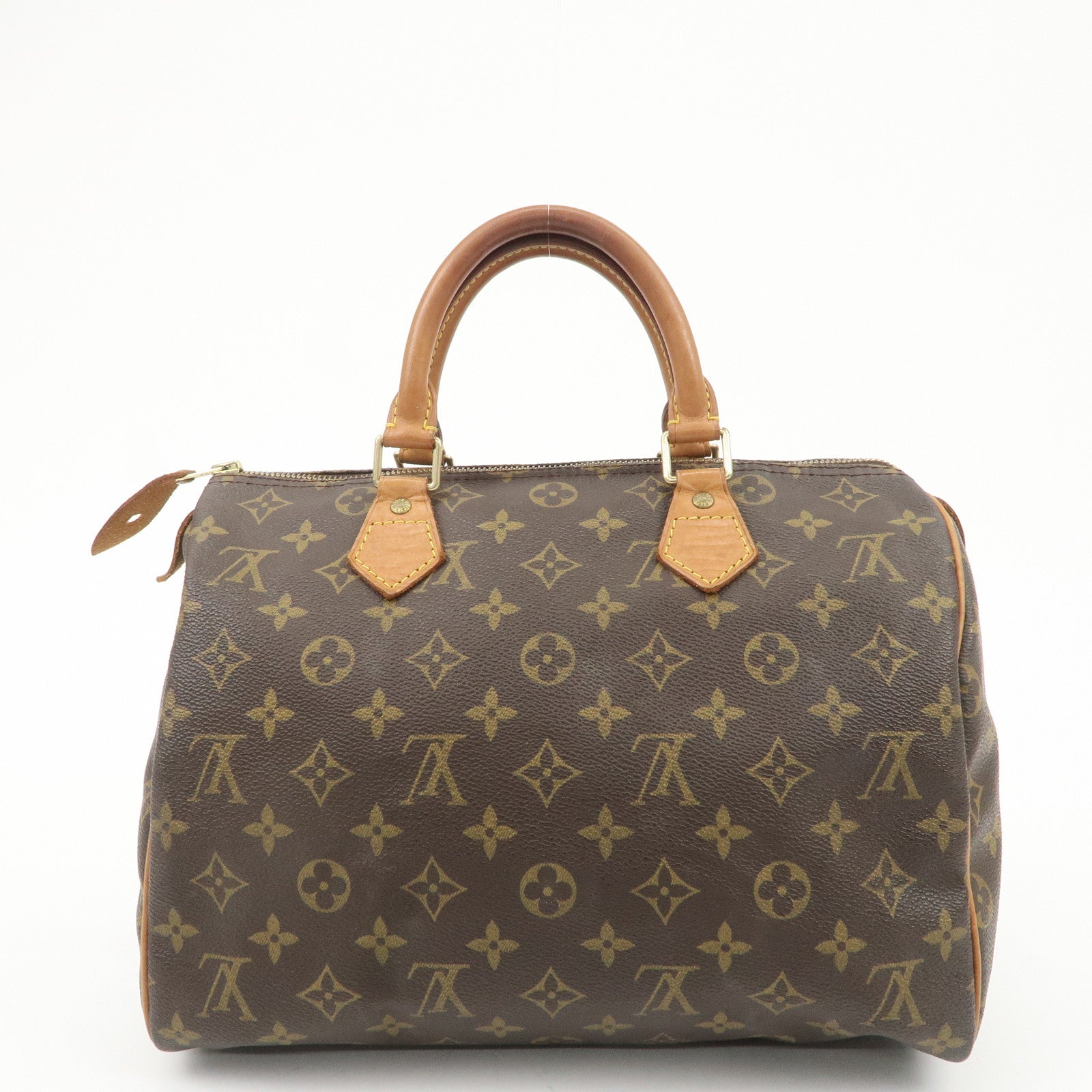 Louis Vuitton Monogram Speedy 30 Hand Bag Boston Bag M41526 Used