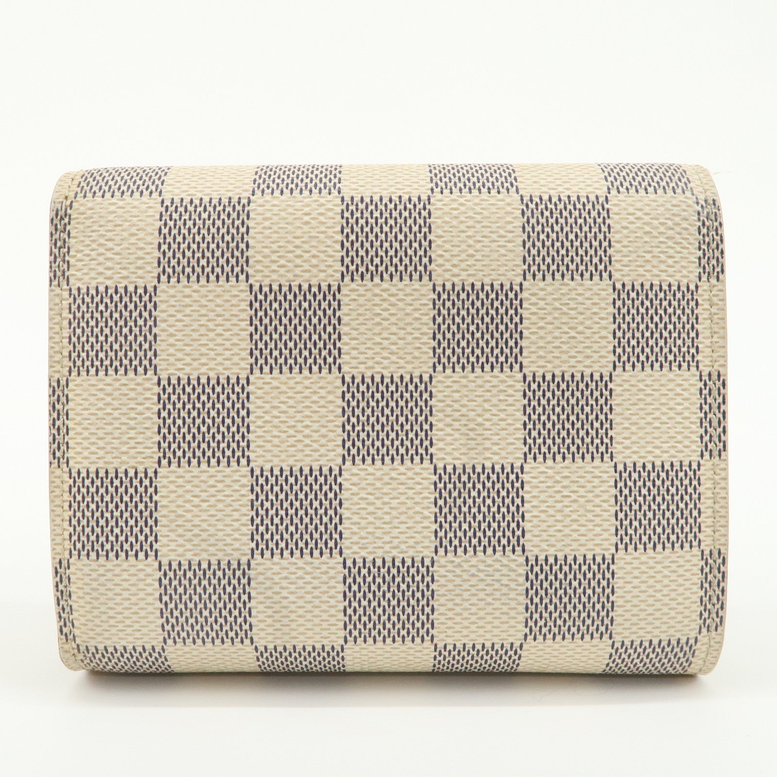 Louis Vuitton Damier Azur Portefeuille Joy Tri-fold Wallet N60030 Used