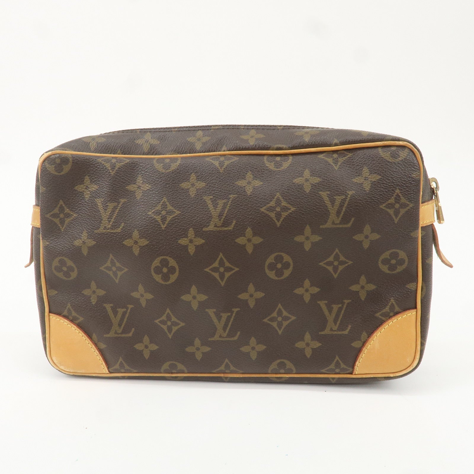 Louis Vuitton Monogram Compiegne 28 Pouch Clutch Bag M51845