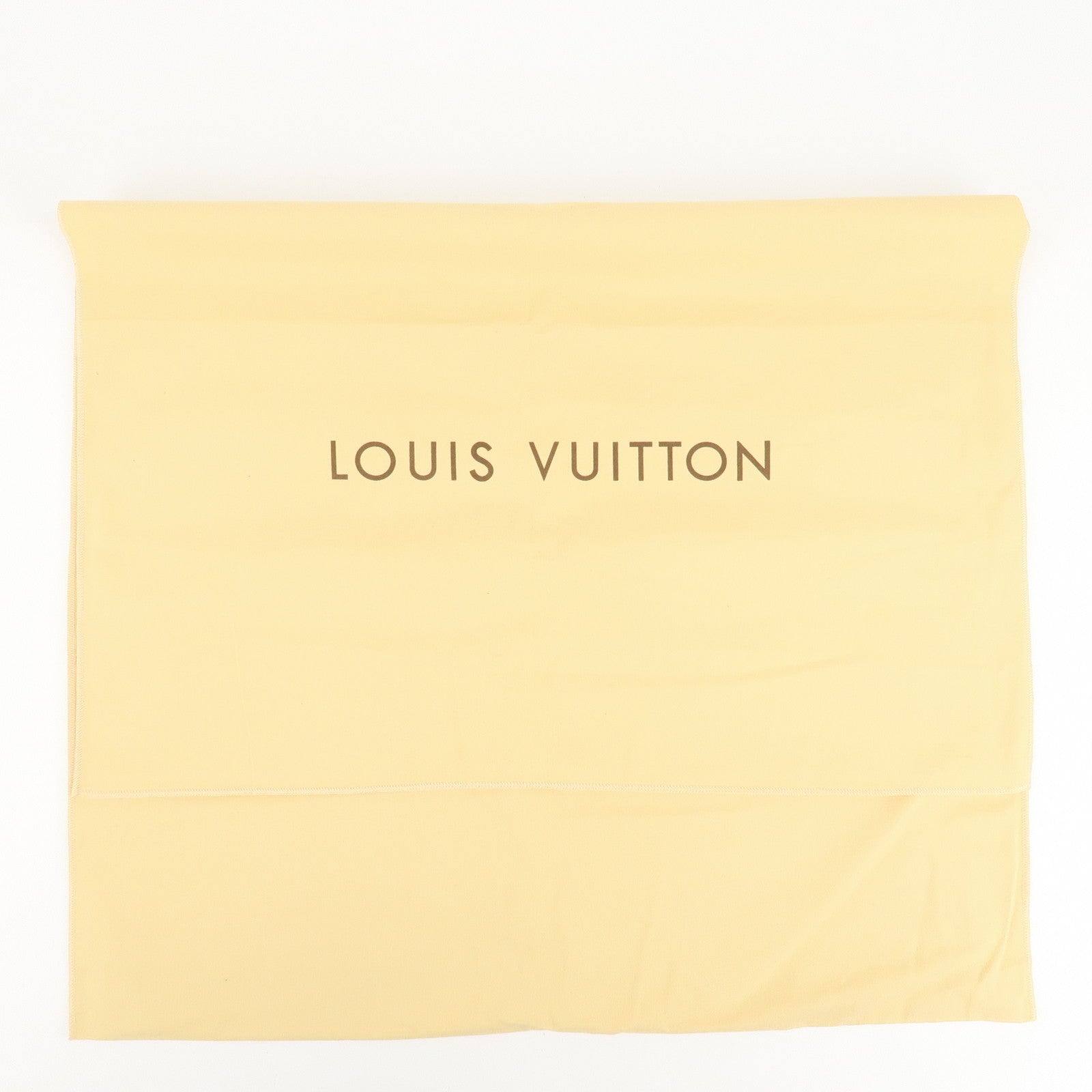 Louis Vuitton Set Of 10 Dust Bag Flap Style Beige Used