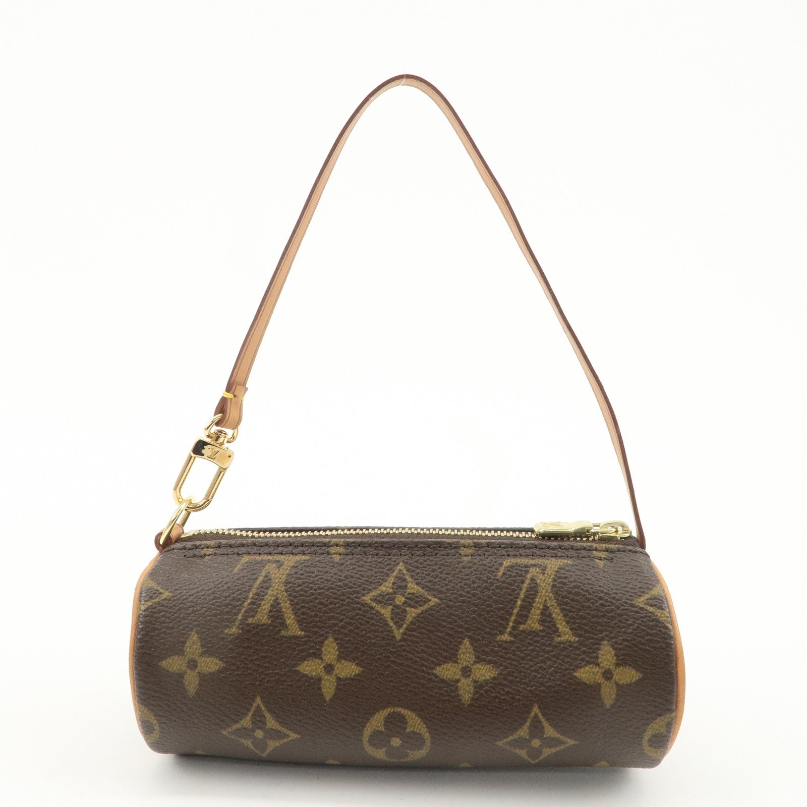 Louis Vuitton Monogram Pouch for Papillon Bag Hand Bag Brown Used