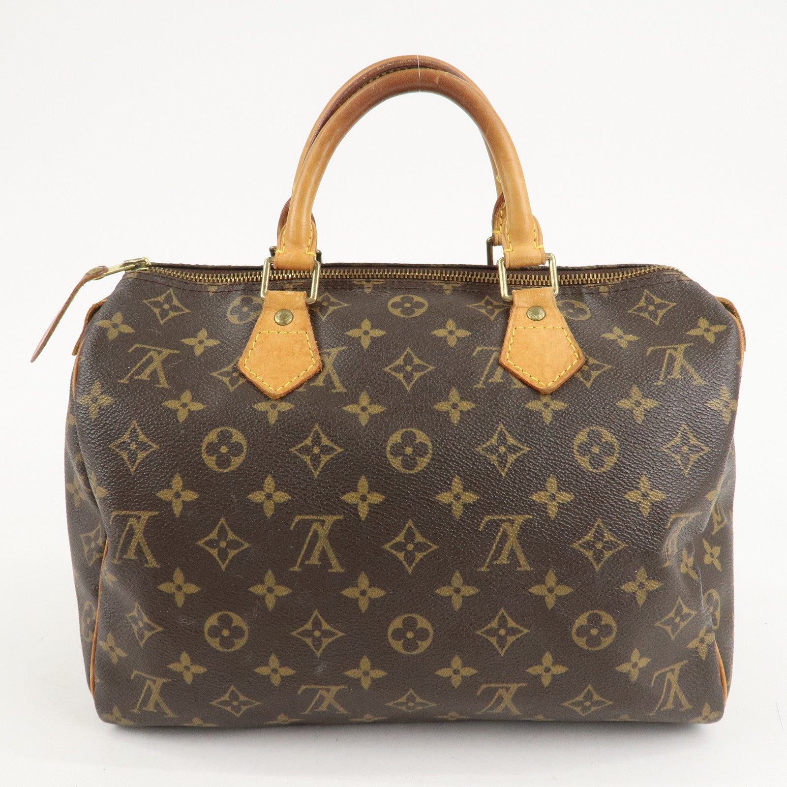 Louis Vuitton Monogram Speedy 30 Hand Bag Boston Bag M41526 Used