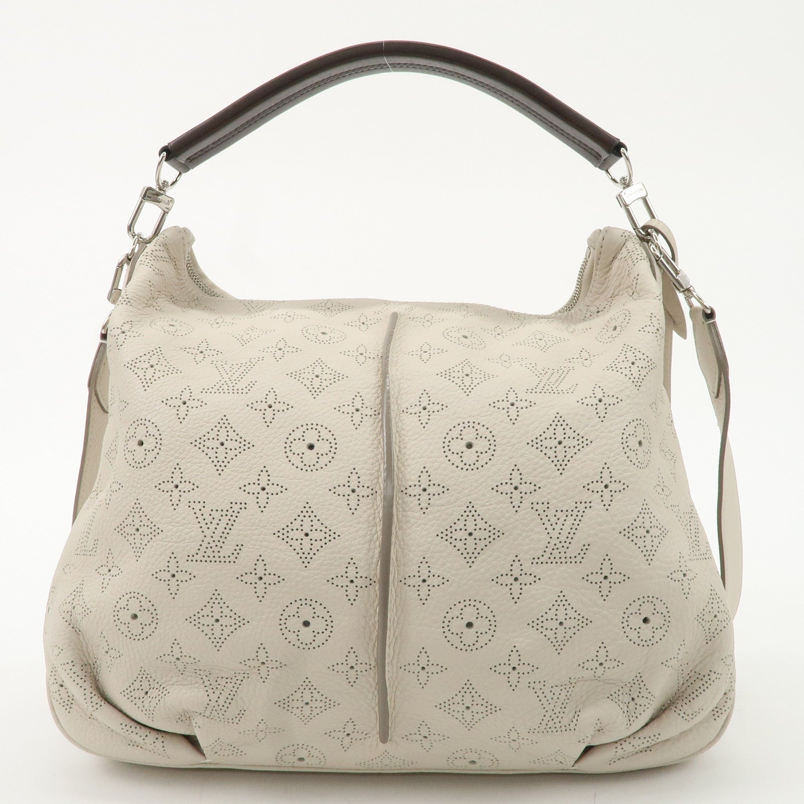 Louis Vuitton Monogram Mahina Selene PM Shoulder Bag Blanc M94275 Used