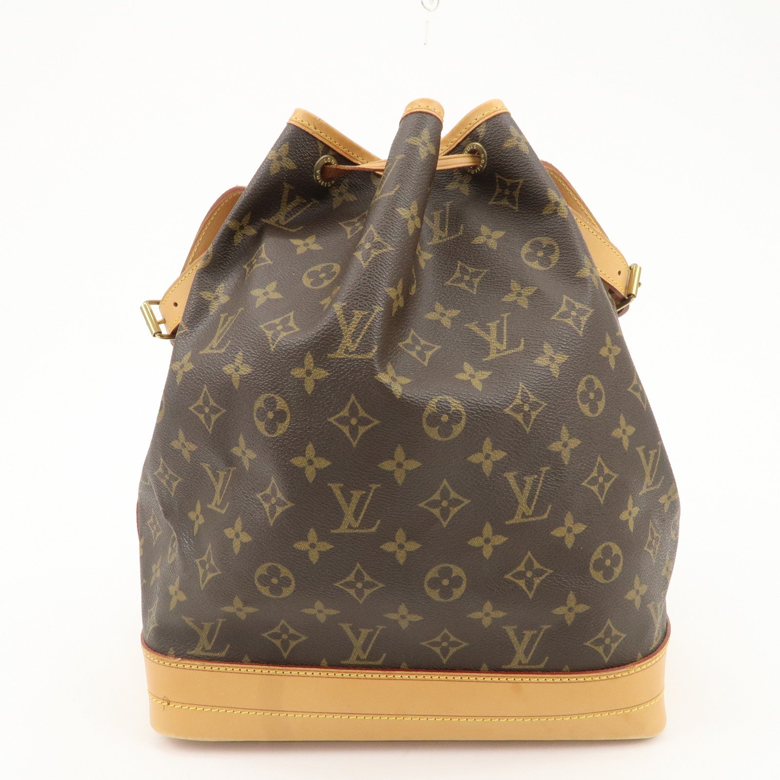 Louis Vuitton Monogram Noe Shoulder Bag Hand Bag Brown M42224 Used