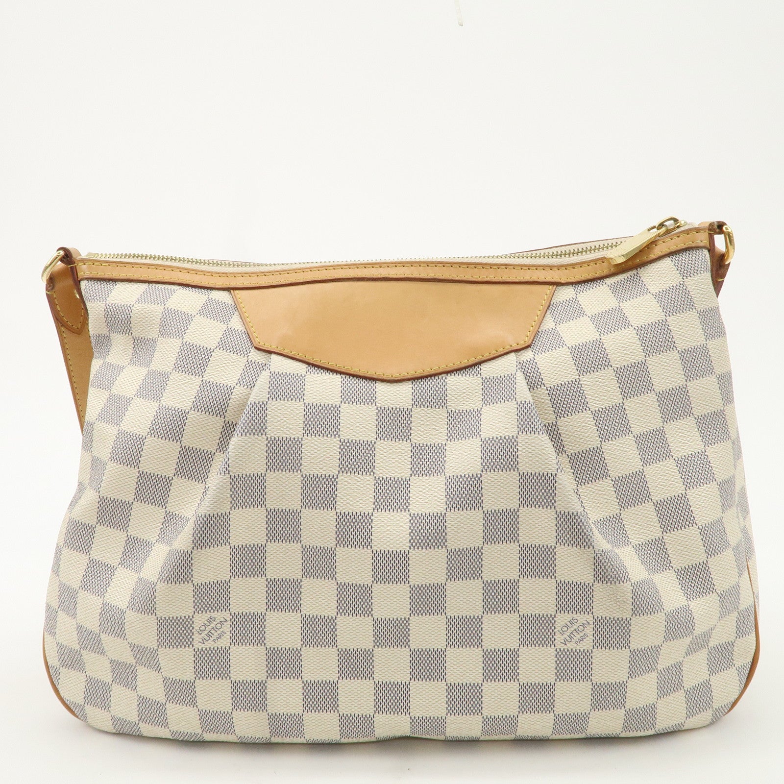 Louis Vuitton Damier Azur Siracusa PM Shoulder Bag M41113 Used