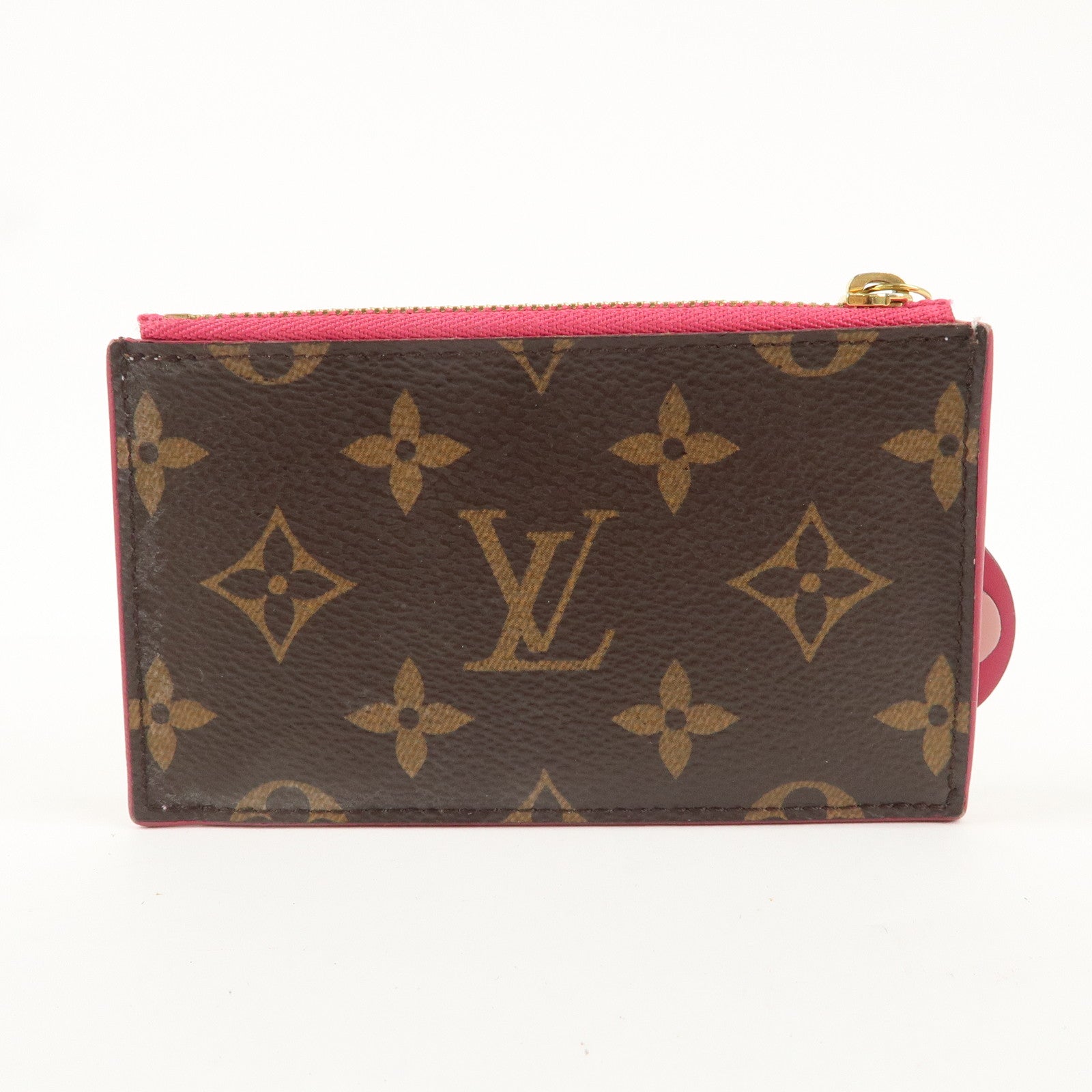 Louis Vuitton Monogram Porte Carte Zip Coin Case M67494