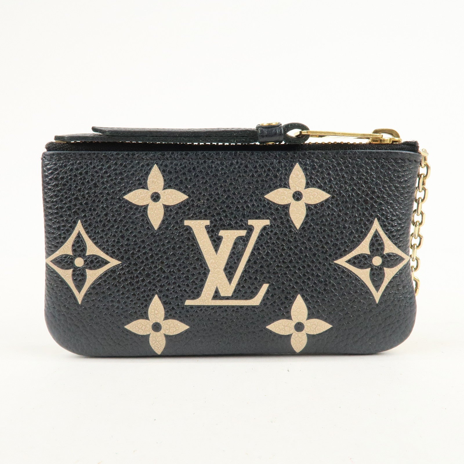 Louis Vuitton Monogram Empreinte Pochette Cles Coin Case M80885 Used