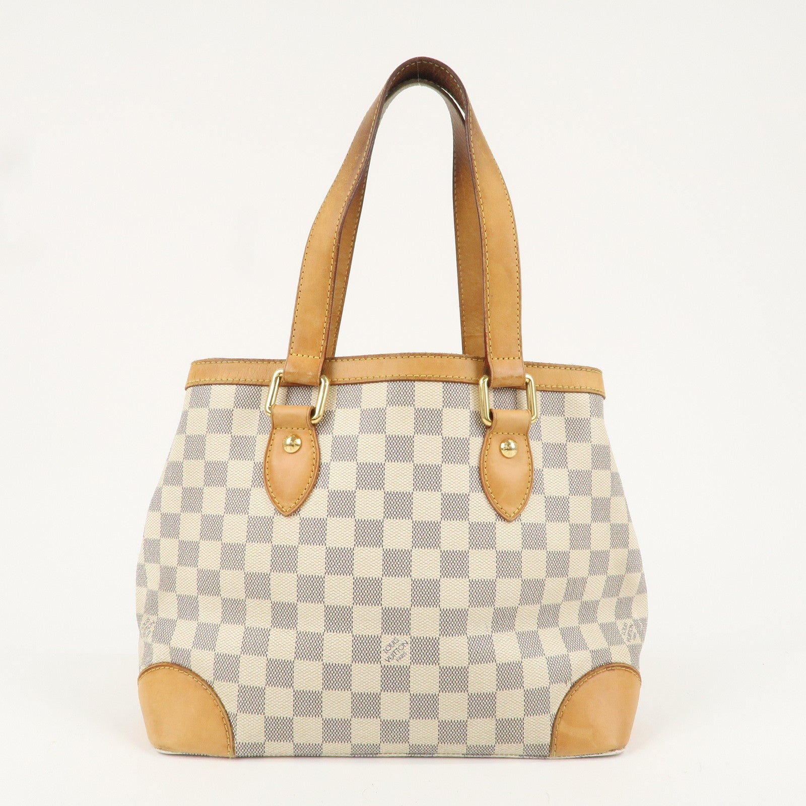 Louis Vuitton Damier Azur Hampstead PM Hand Bag N51207