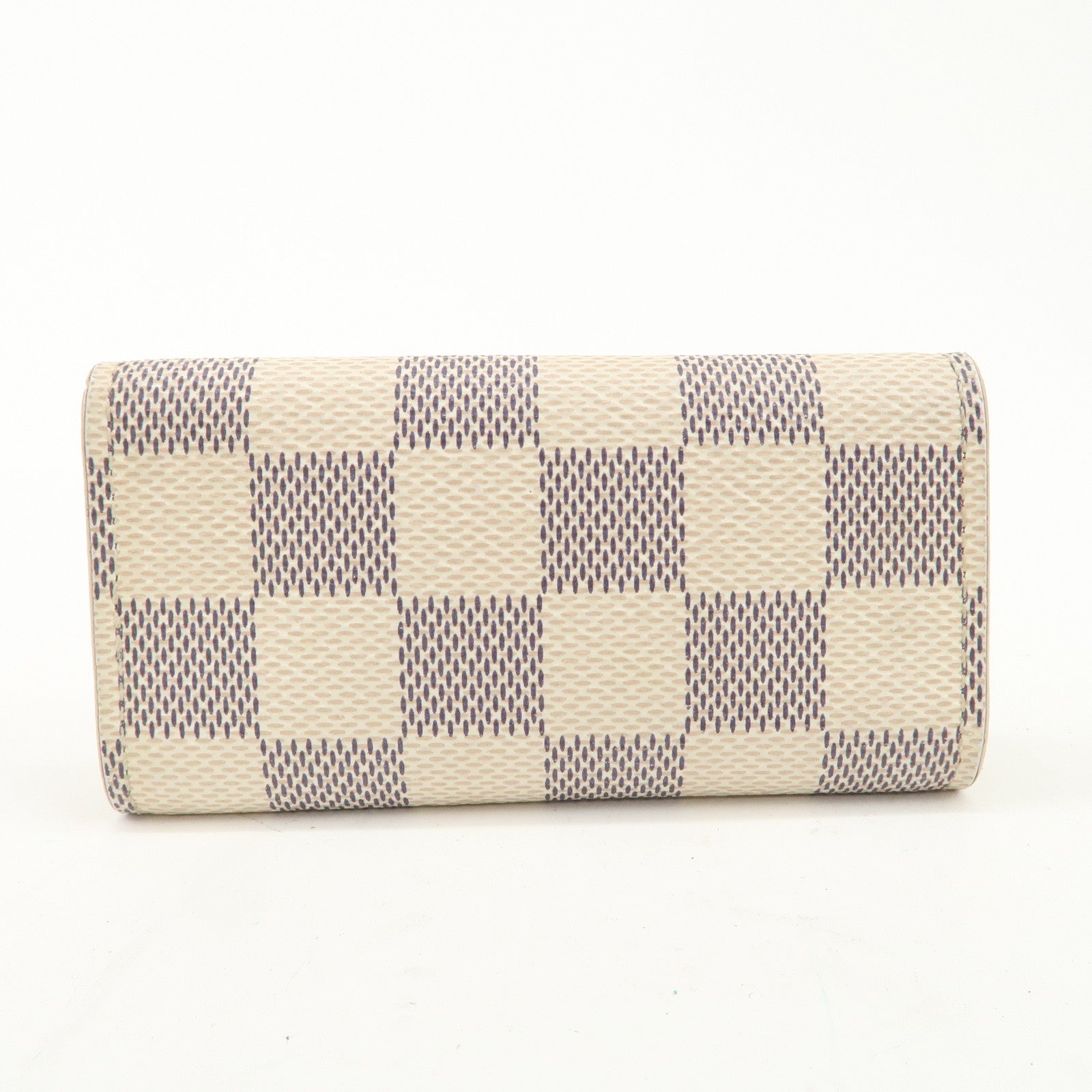 Louis Vuitton Damier Azur Multicle 4 Key Case N60386