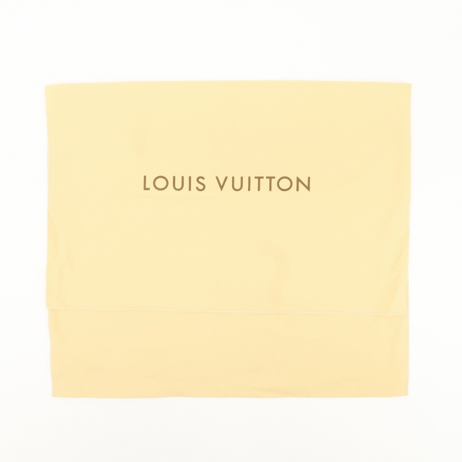 Louis Vuitton Set of 10 Dust Bag  (Flap Type 6 Drawstring 4) Beige Used