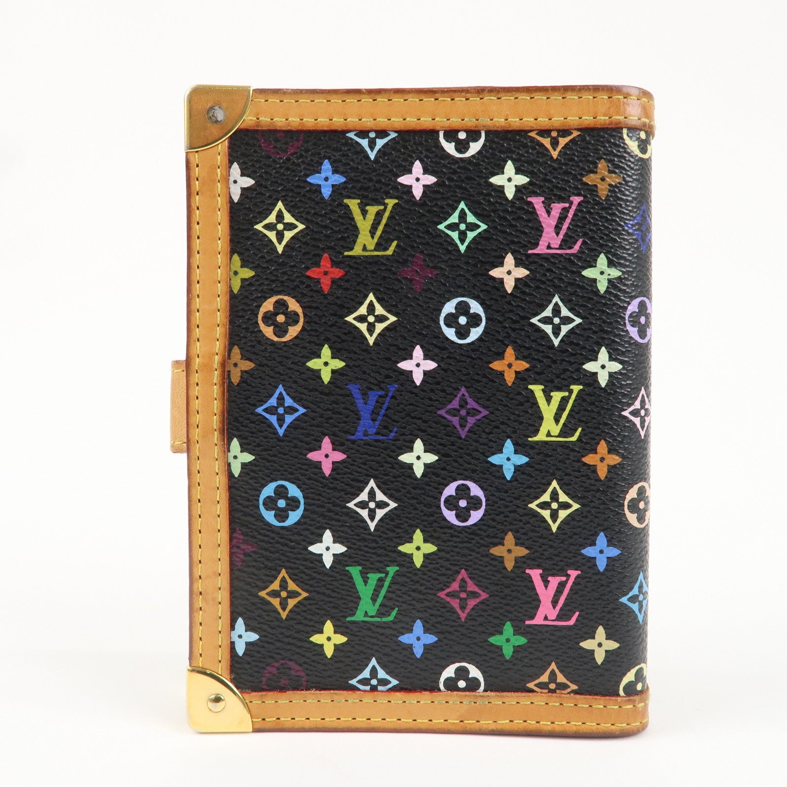 Louis Vuitton Monogram Multi Color Agenda PM Planner Cover R20895