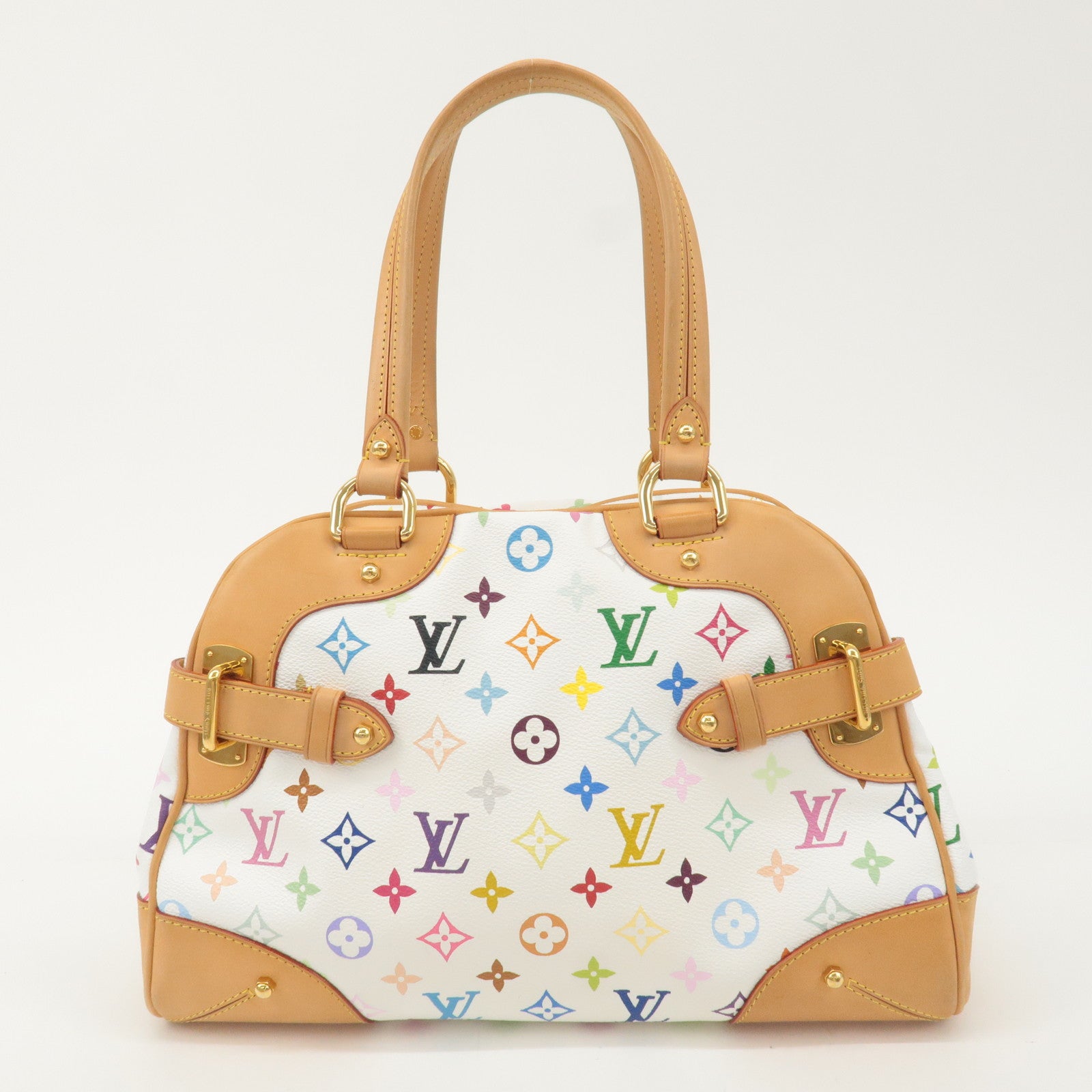 Louis Vuitton Monogram Multi Color Claudia Hand Bag M40193