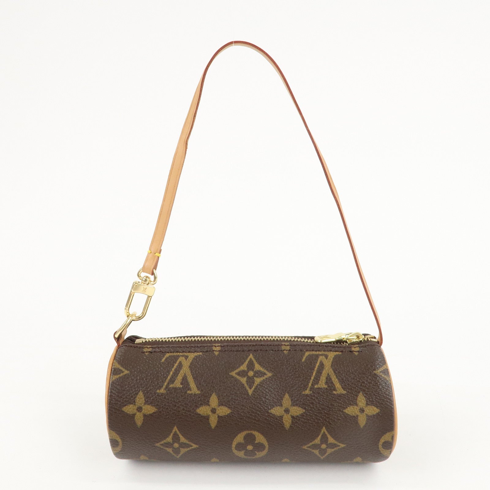 Louis Vuitton Monogram Mini Pouch for Papillon Bag Brown Used