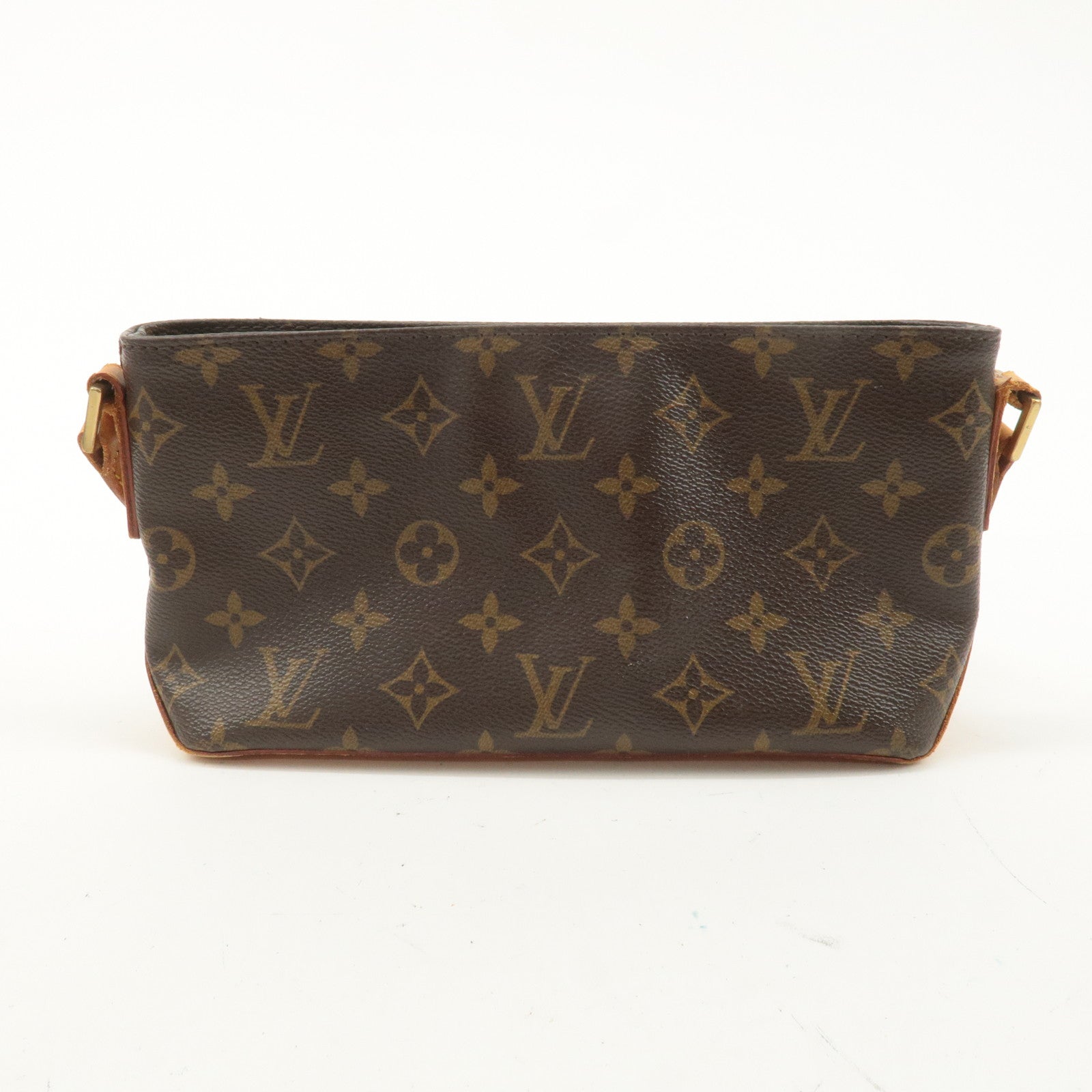 Louis Vuitton Monogram Trotteur Shoulder Bag Brown M51240