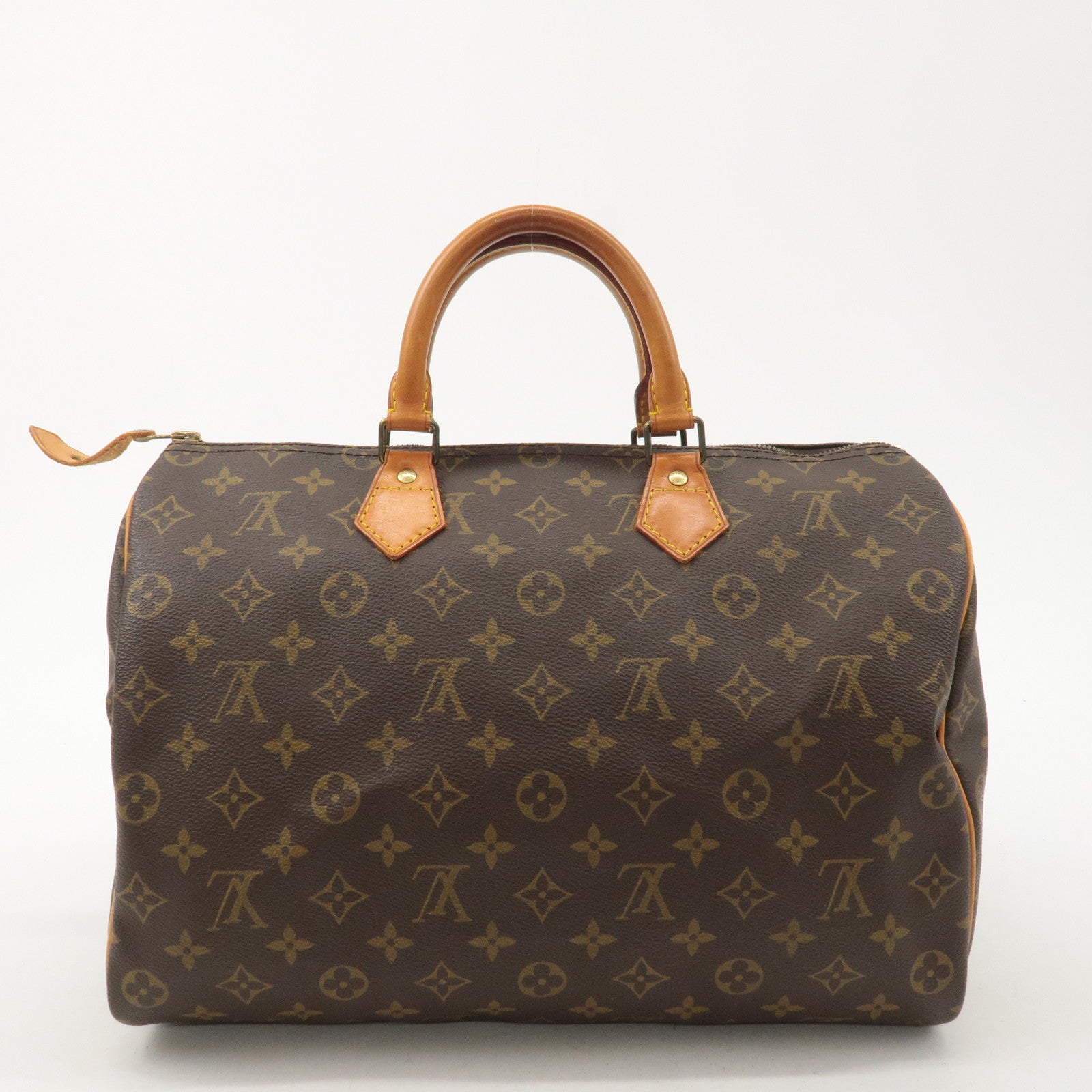 Louis Vuitton Monogram Speedy 35 Hand Bag Boston Bag M41524