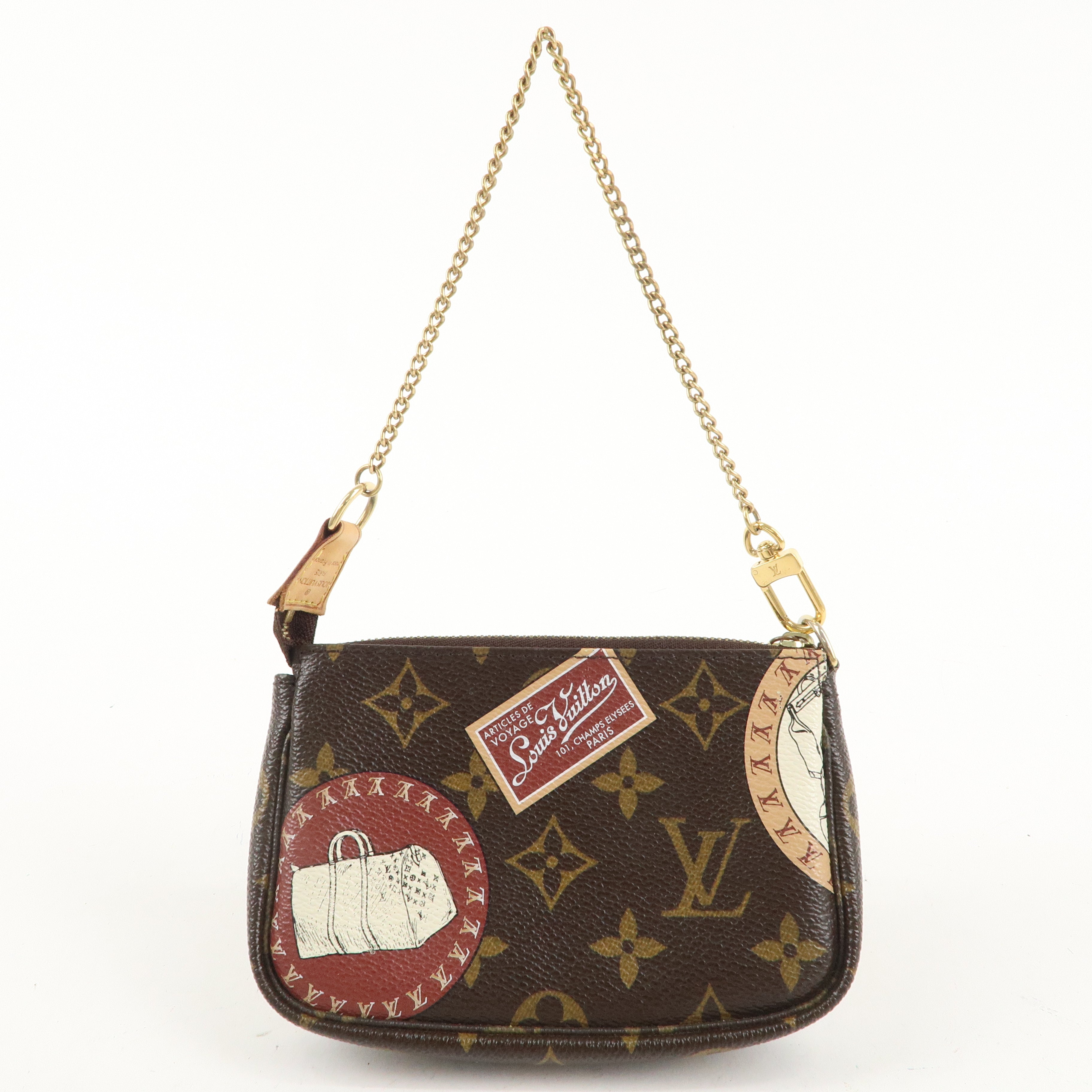 Louis Vuitton Monogram Patch Mini Pochette Accessoires M95804