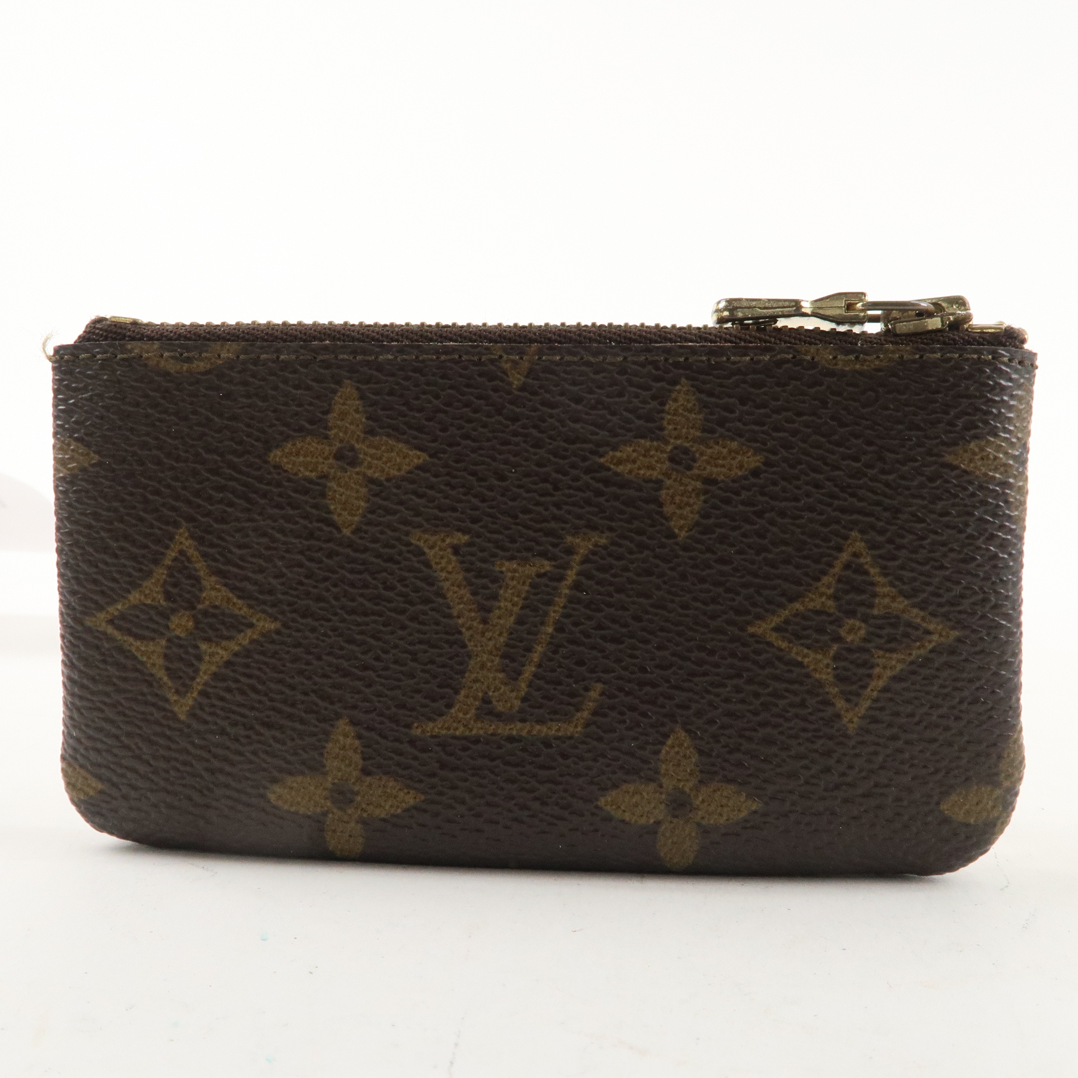 Louis Vuitton Monogram Pochette Cles Coin Case Key Case M62650