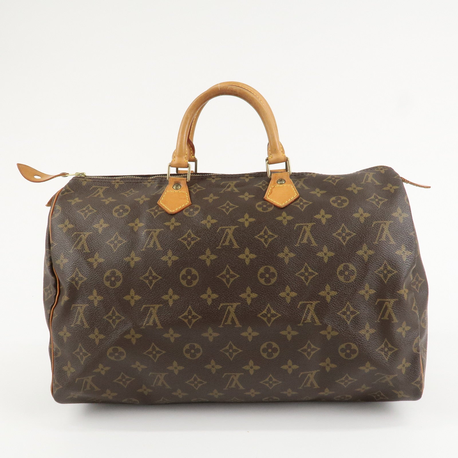 Louis Vuitton Monogram Speedy 40 Hand Bag Boston Bag M41522 Used