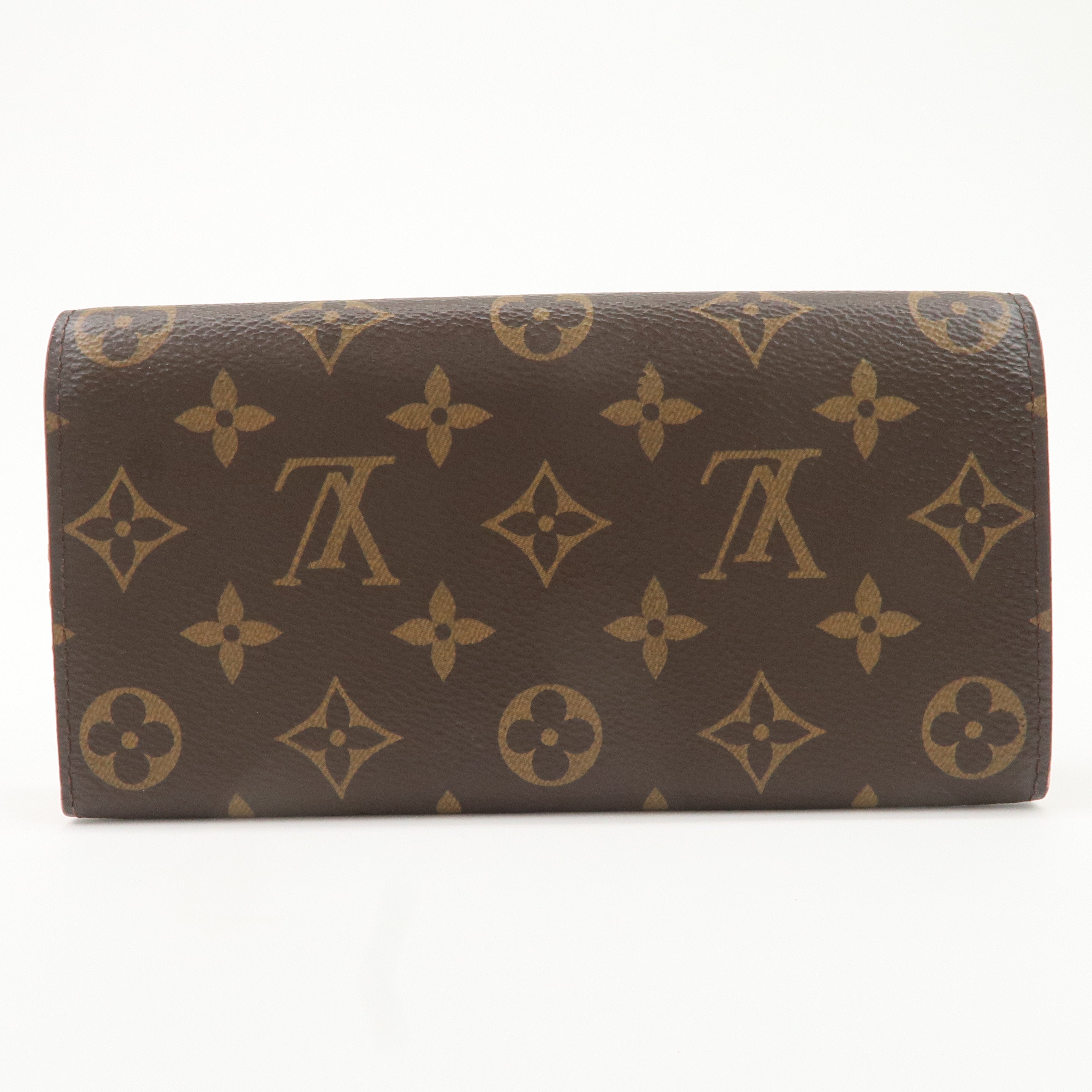 Louis Vuitton Monogram Portefeuille Emily Long Wallet M68313 Used