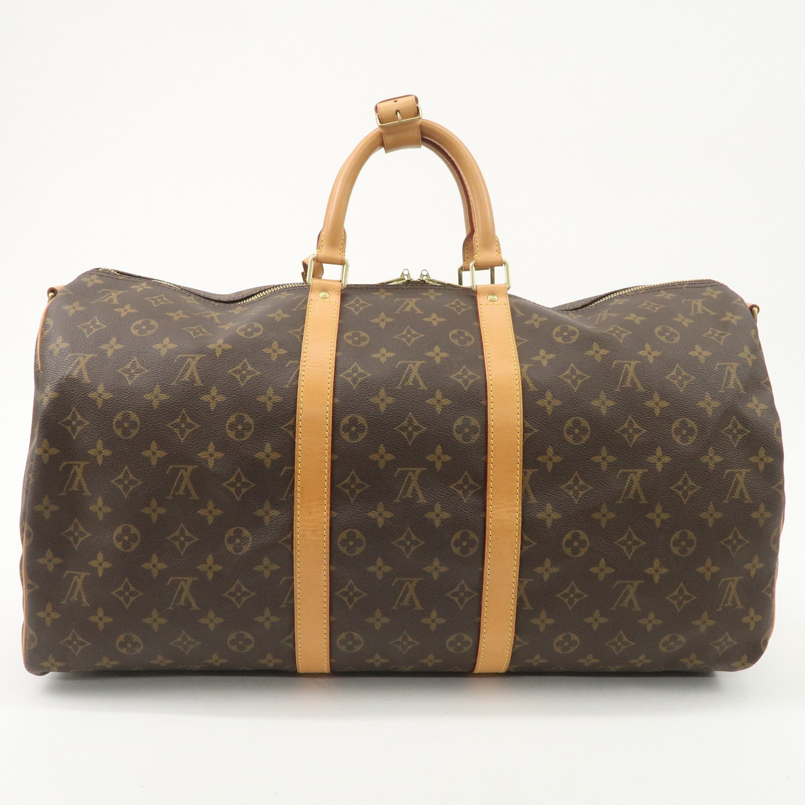 Louis Vuitton Monogram Keep All Bandouliere 55 Boston Bag M41414 Used