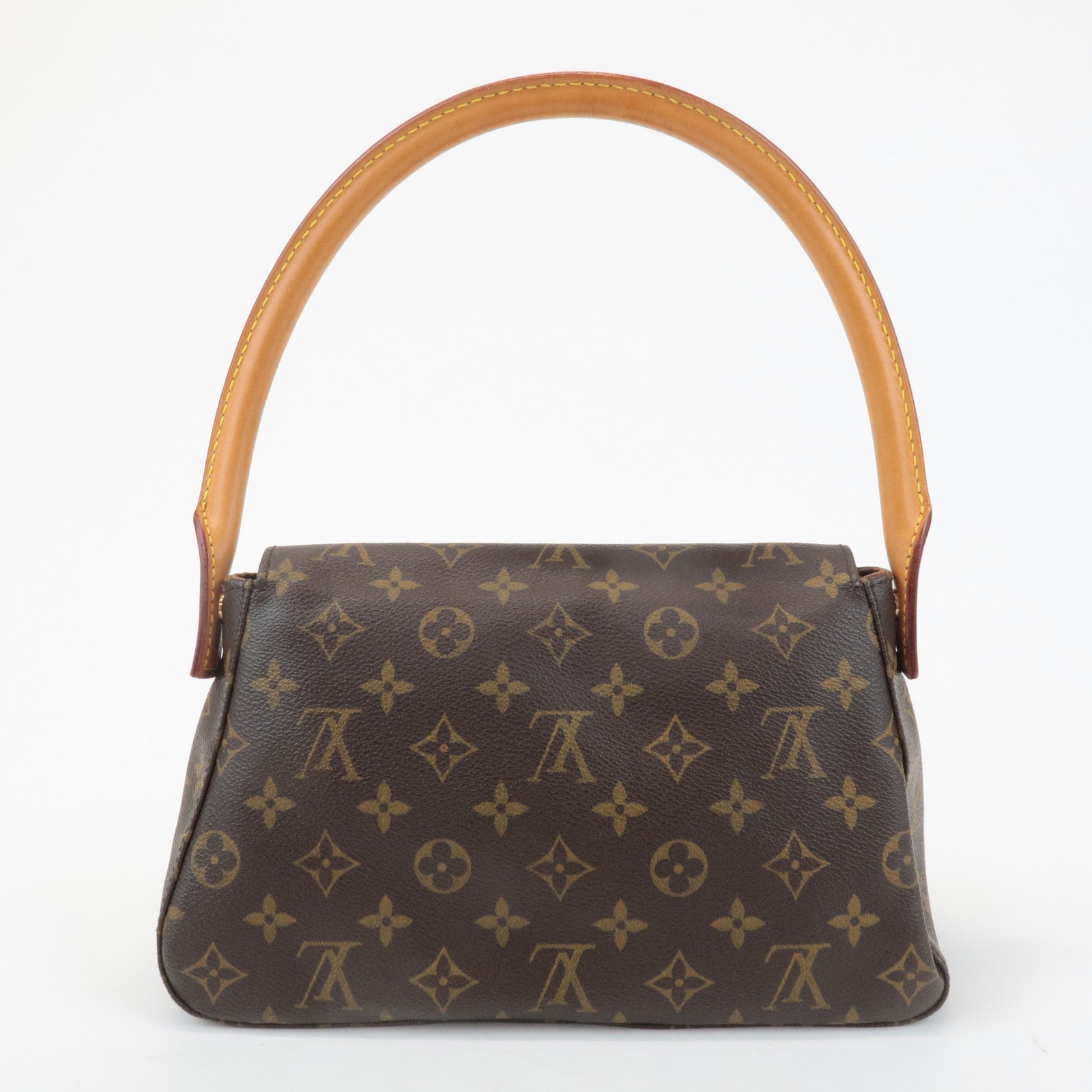 Louis Vuitton Monogram Mini Looping Shoulder Bag Hand Bag M51147 Used