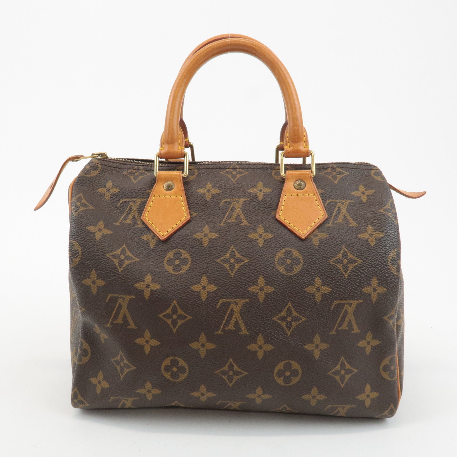 Louis Vuitton Monogram Speedy 25 Hand Bag Boston Bag M41528