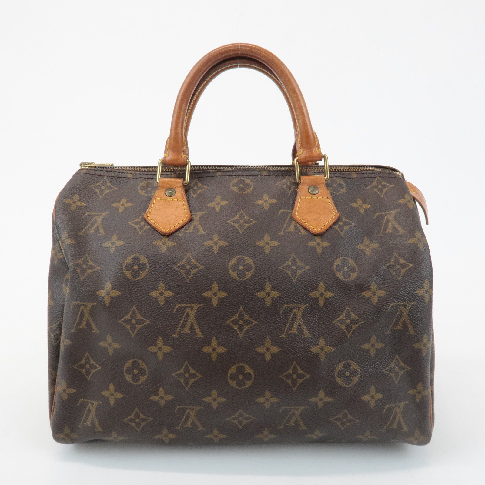 Louis Vuitton Monogram Speedy 30 Hand Bag Boston Bag M41526 Used