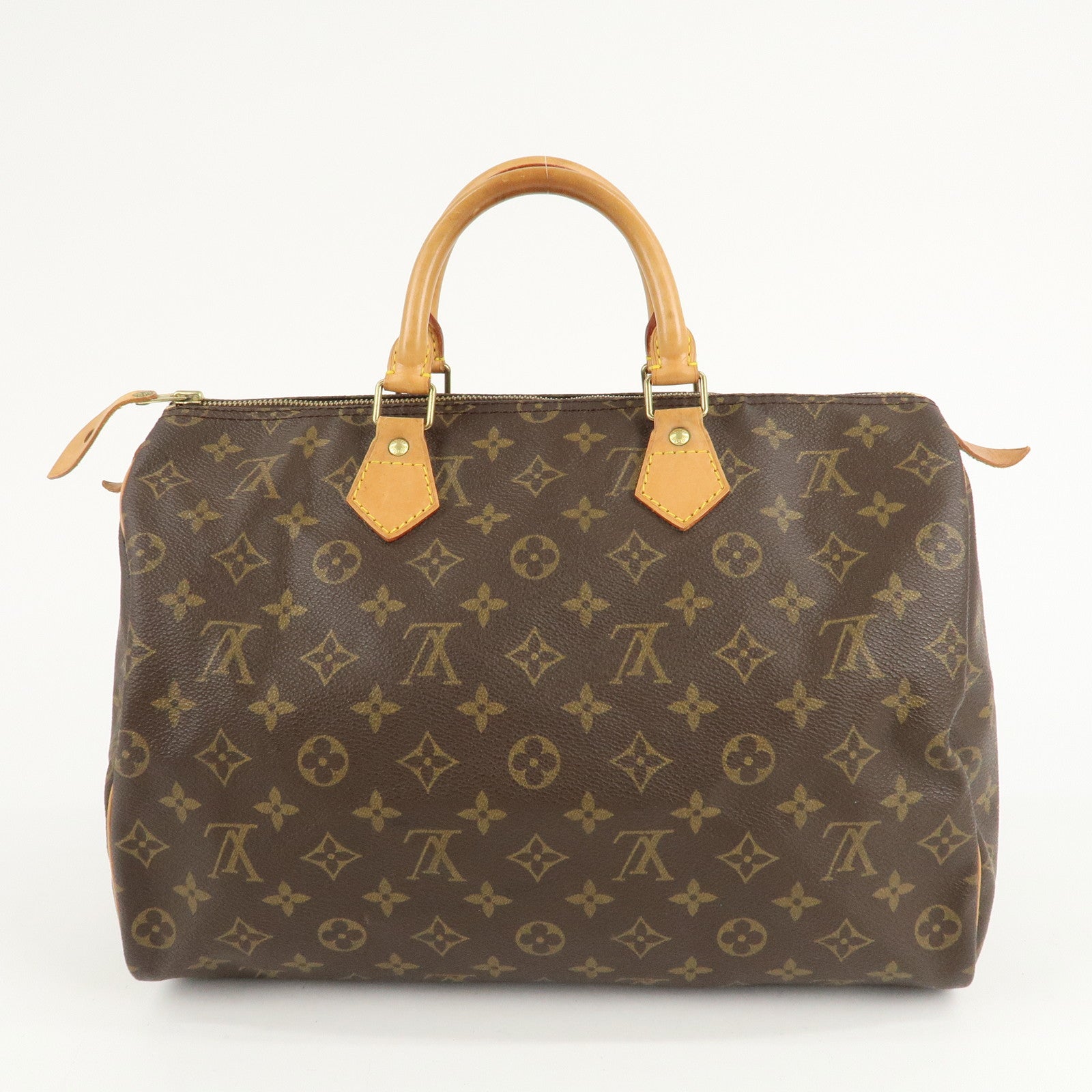 Louis Vuitton Monogram Speedy 35 Hand Bag Boston Bag M41524 Used