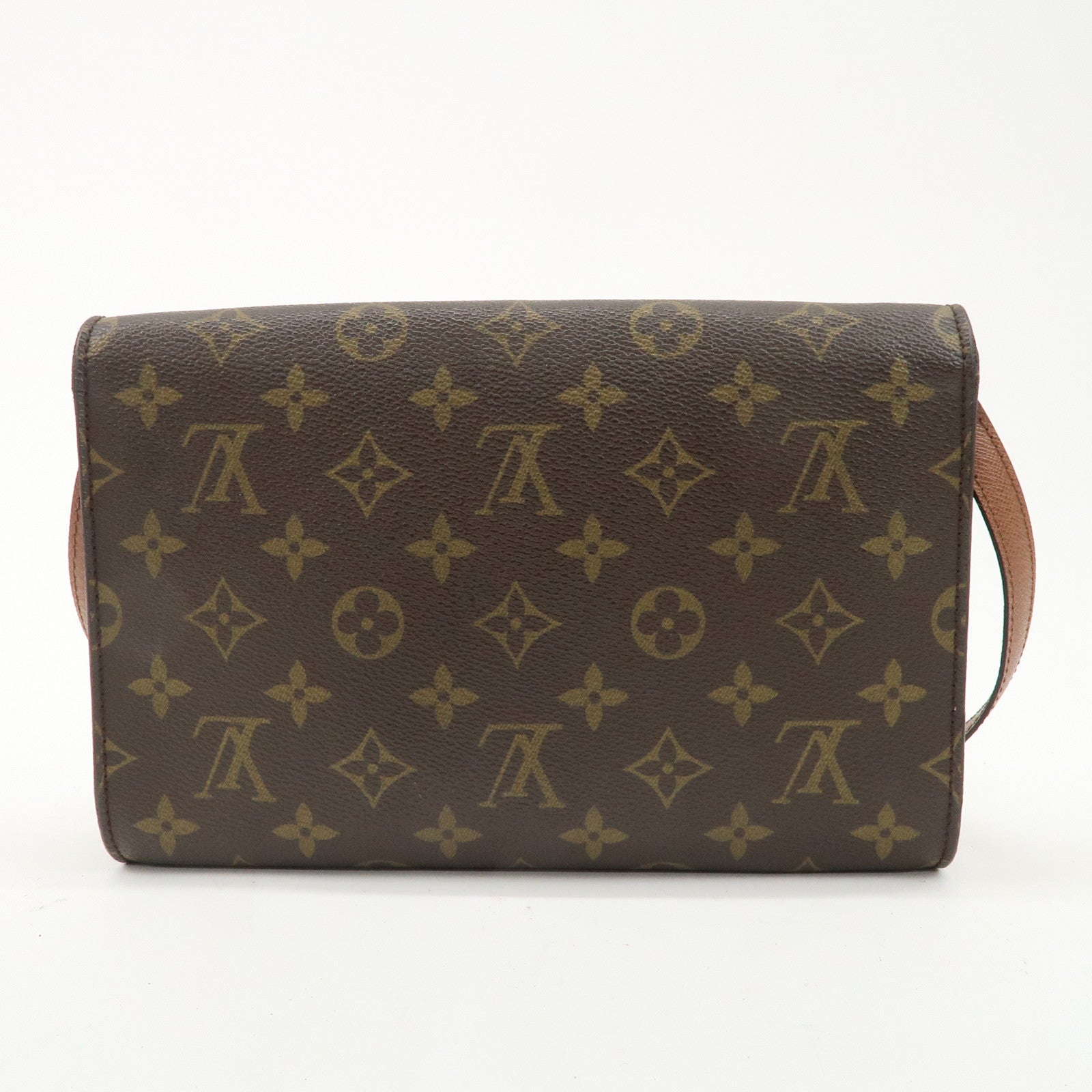 Louis Vuitton Monogram Bordeaux Shoulder Bag Hand Bag M51798 Used