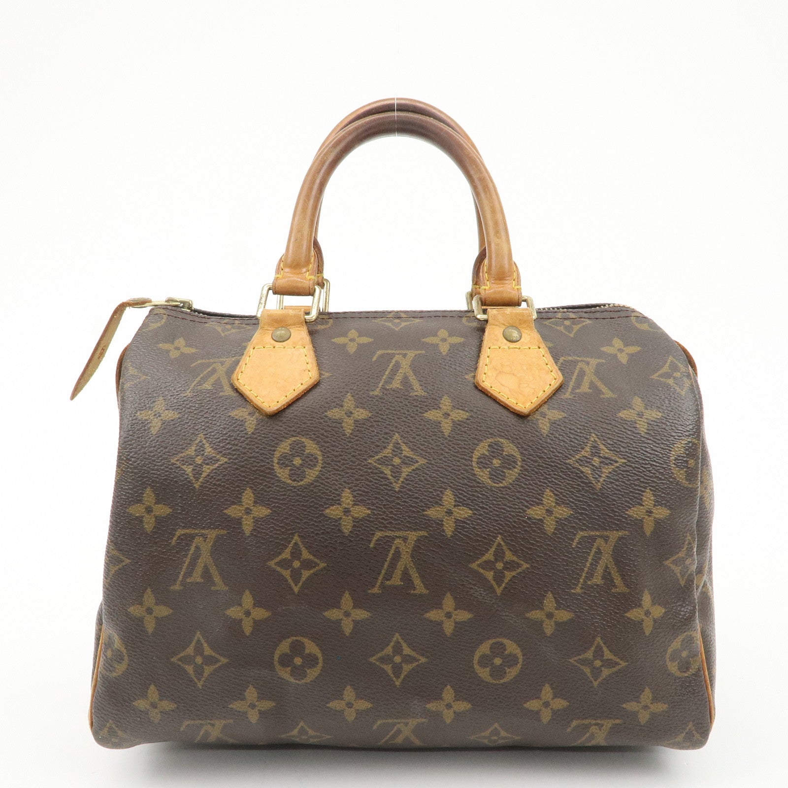 Louis Vuitton Monogram Speedy 25 Hand Bag Boston Bag M41528 Used