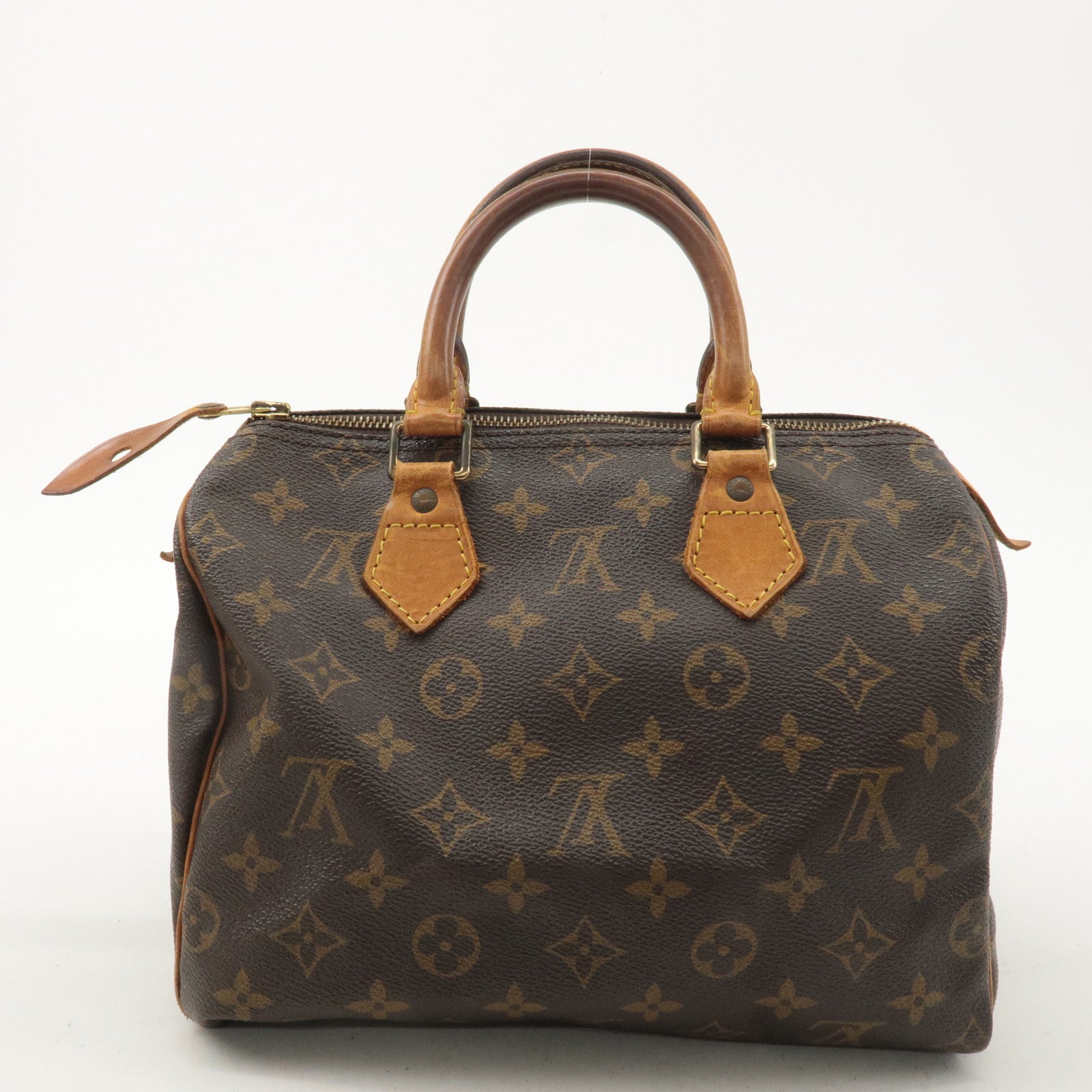 Louis Vuitton Monogram Speedy 25 Hand Bag Boston Bag M41528