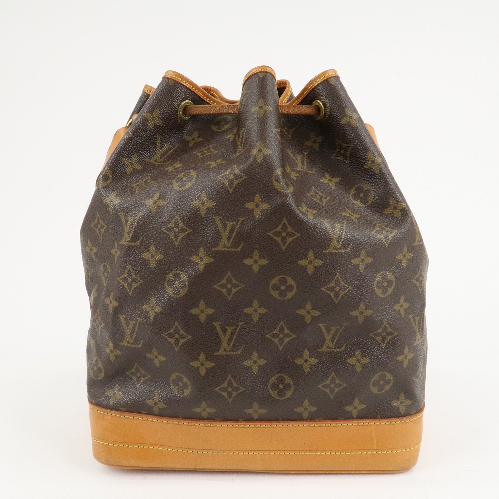 Louis Vuitton Monogram Noe Shoulder Bag Hand Bag Brown M42224 Used