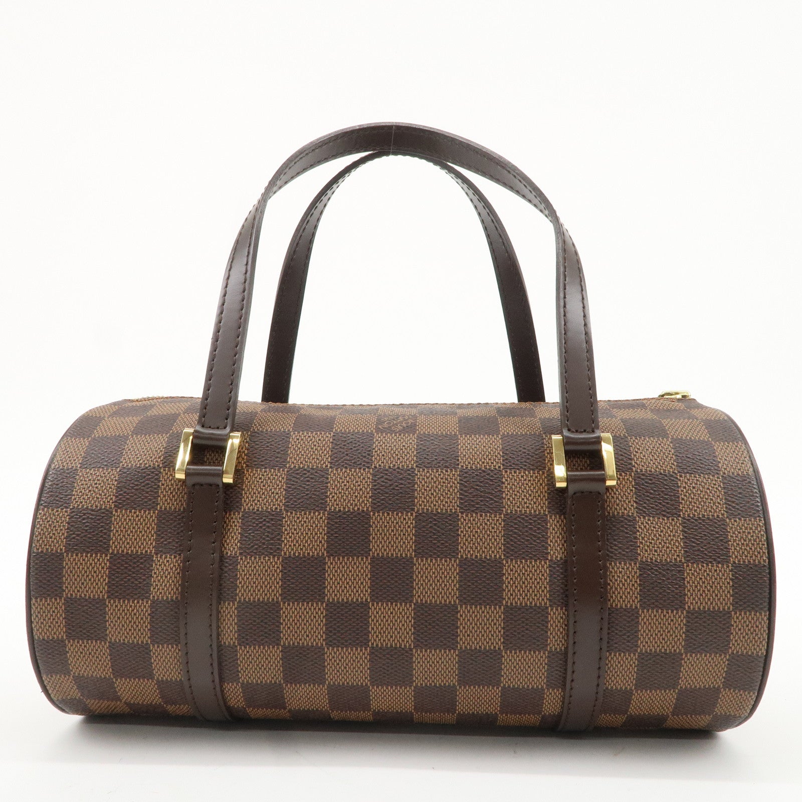 Louis Vuitton Damier Ebene Papillon 26 Hand Bag Brown N51304 Used