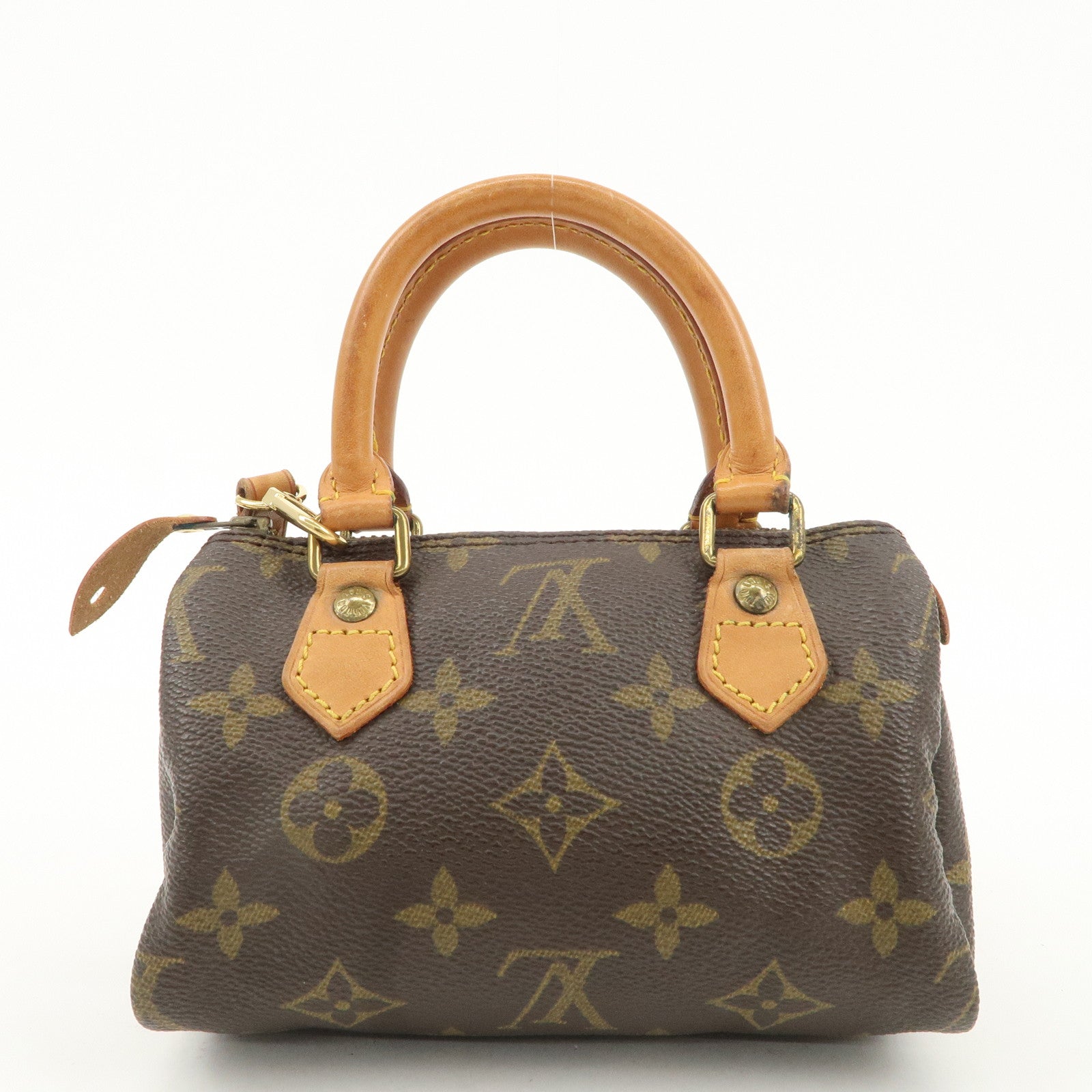 Louis Vuitton Monogram Mini Speedy 
Strap M41534 J00145 Used