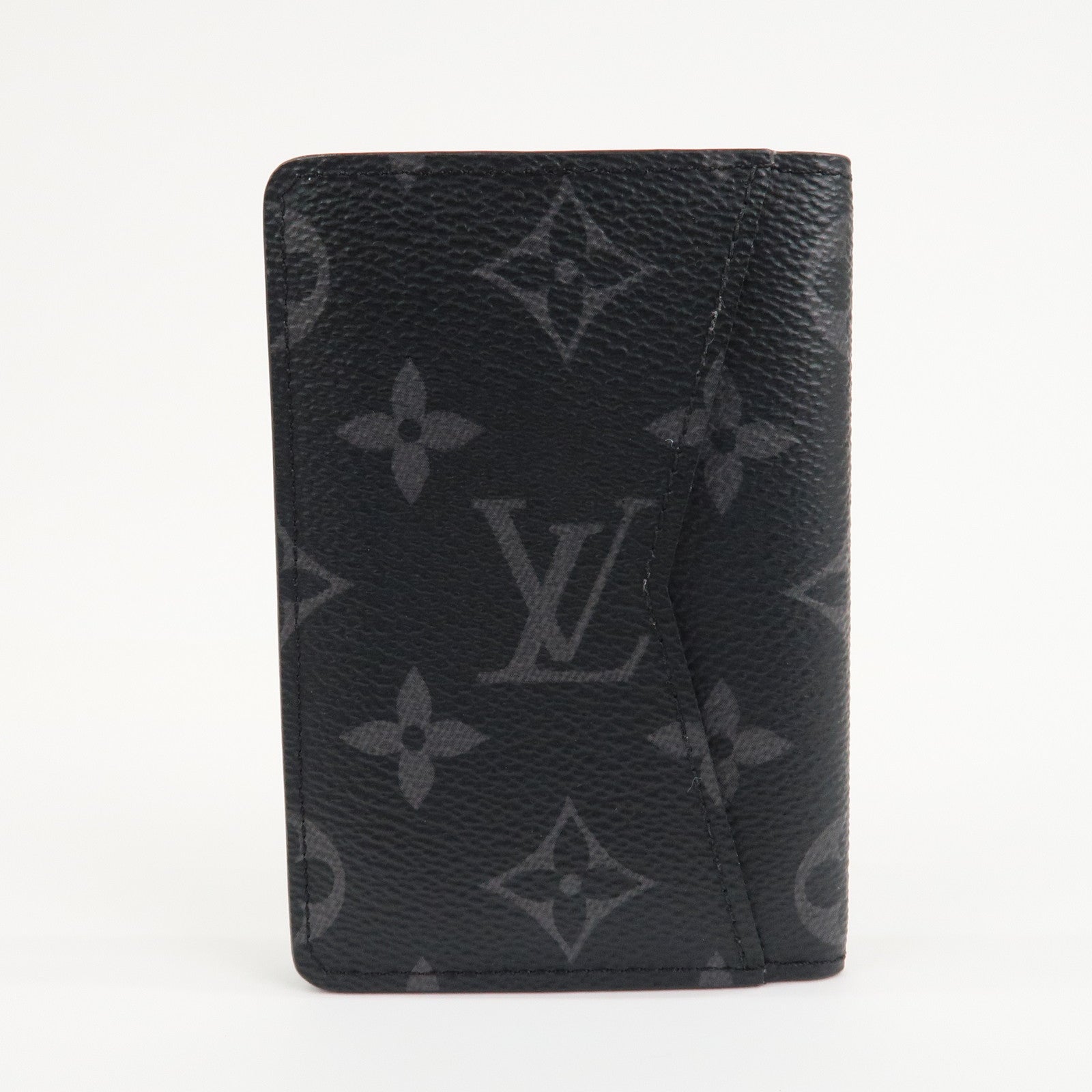 Louis Vuitton Monogram Eclipse Organizer Du Posh Card Case M61696 Used