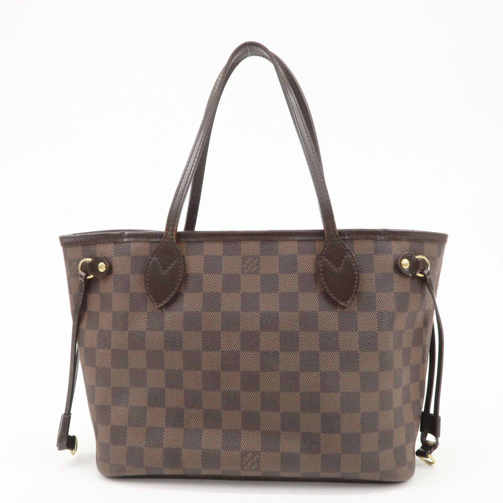 Louis Vuitton Damier Neverfull PM Tote Bag N51109 Used