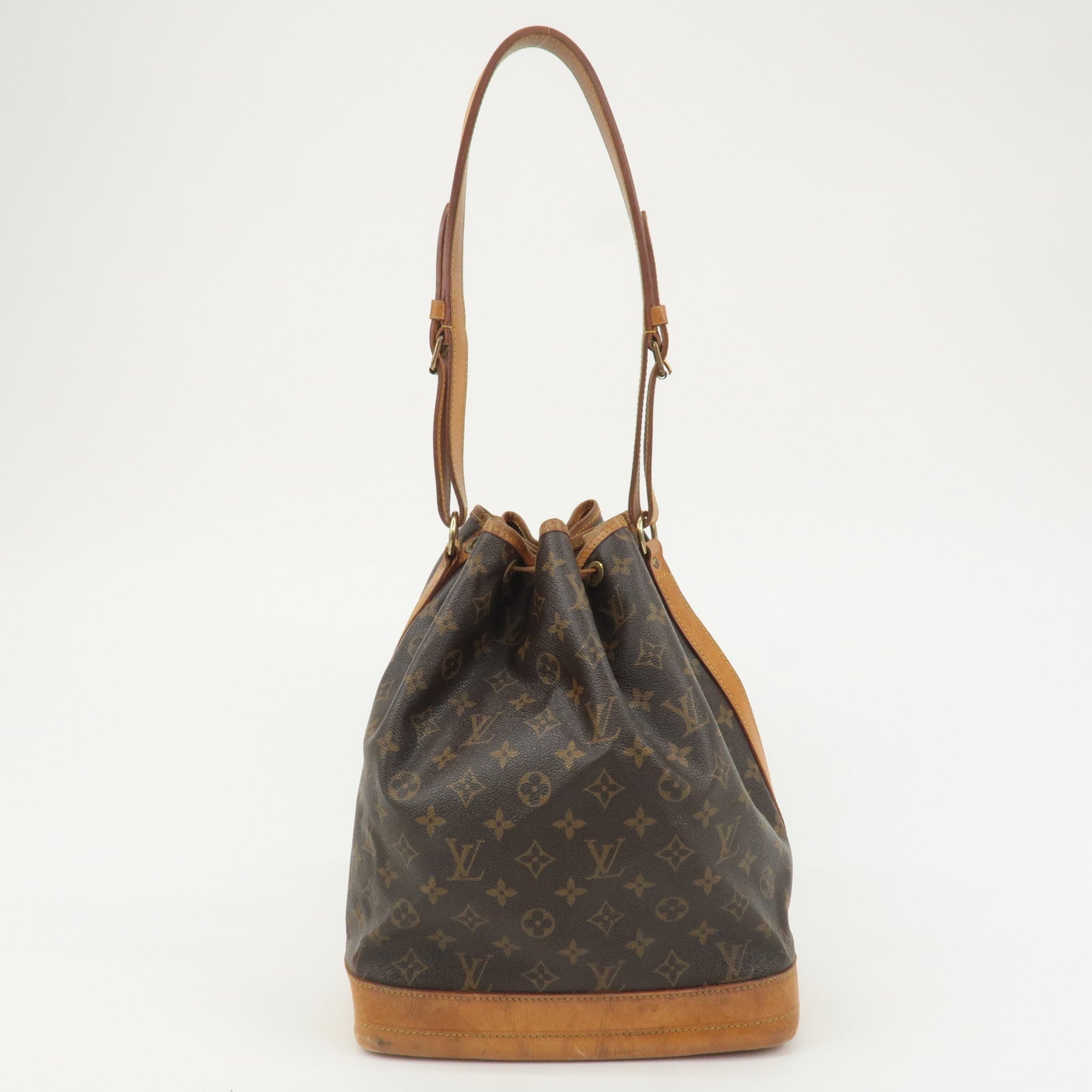 Louis Vuitton Monogram Noe Shoulder Bag Hand Bag Brown M42224