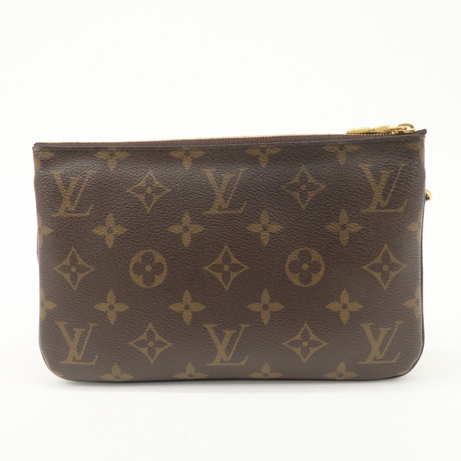 Louis Vuitton Giant Reverse Pochette Double Zip Shoulder Bag Used