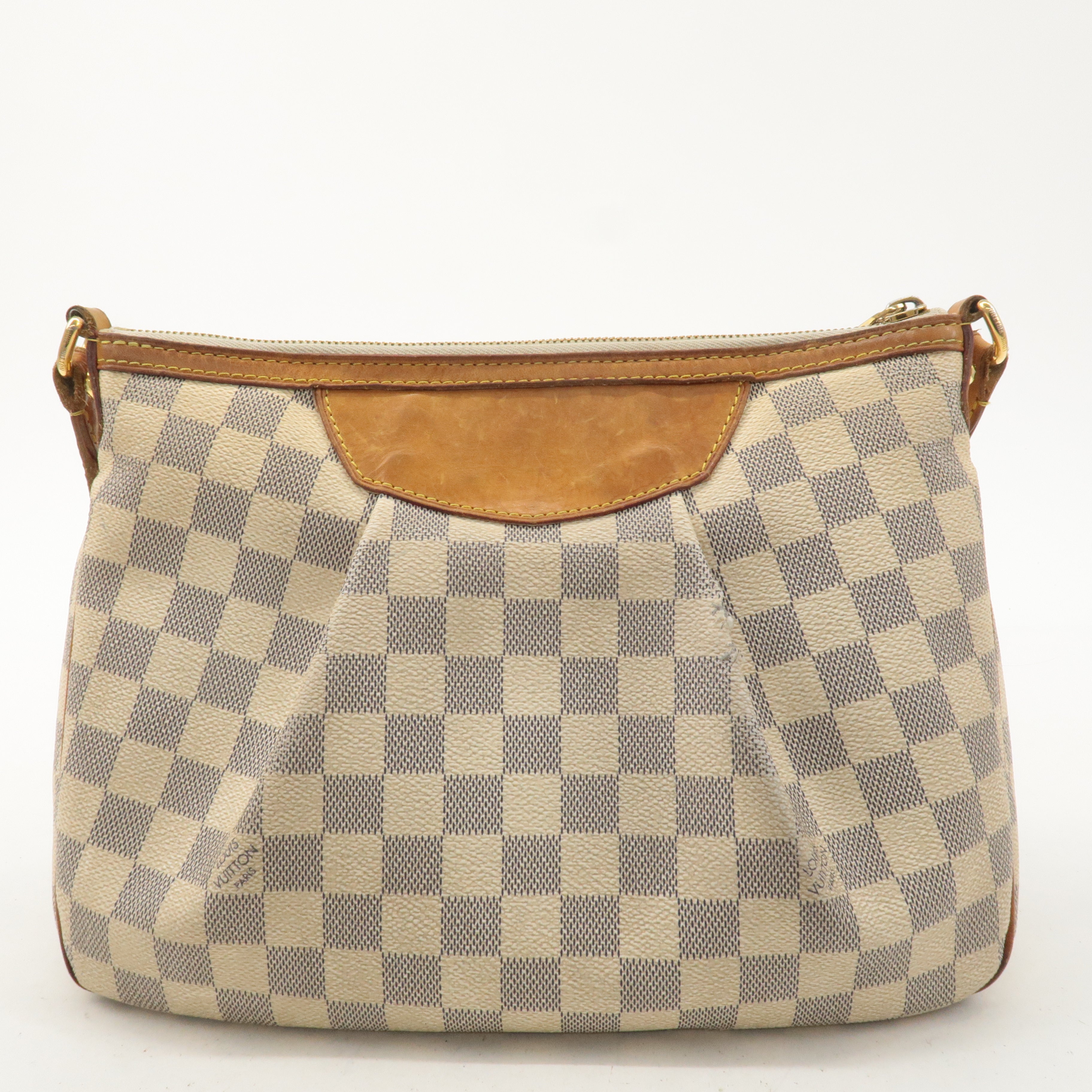 Louis Vuitton Damier Azur Siracusa PM Shoulder Bag N41113