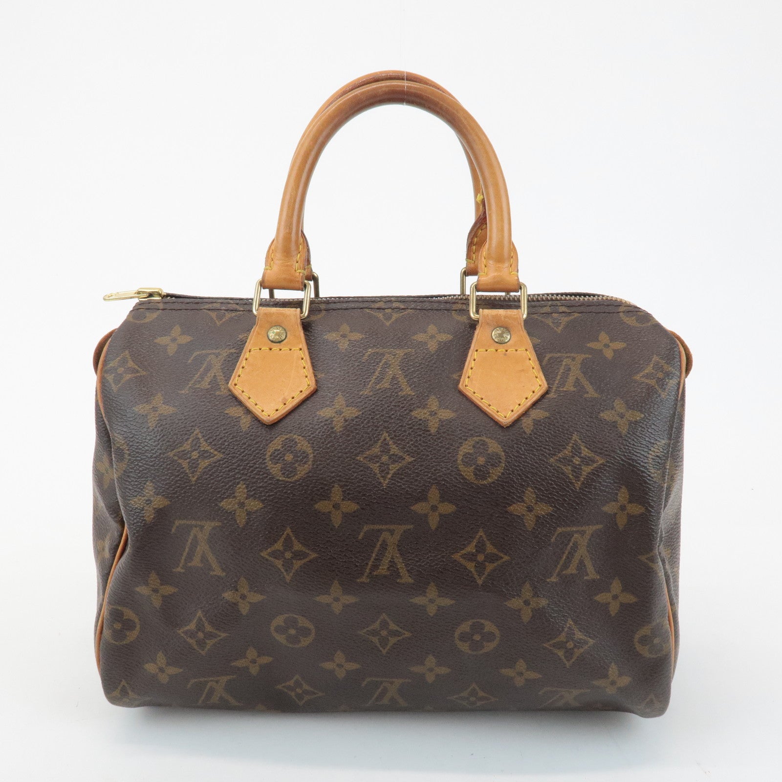 Louis Vuitton Monogram Speedy 25 Hand Bag Boston Bag M41528 Used