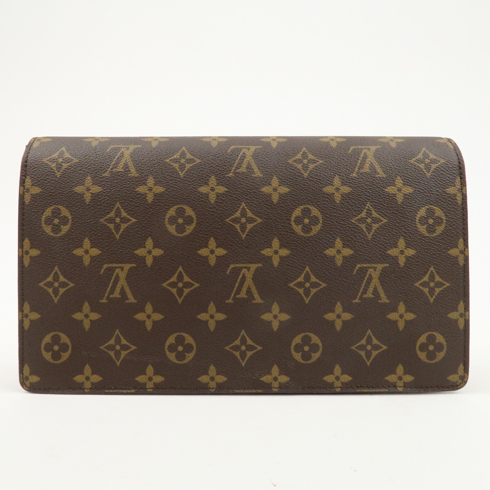 Louis Vuitton Monogram Canvas Chaillot Clutch Bag M51788 Used