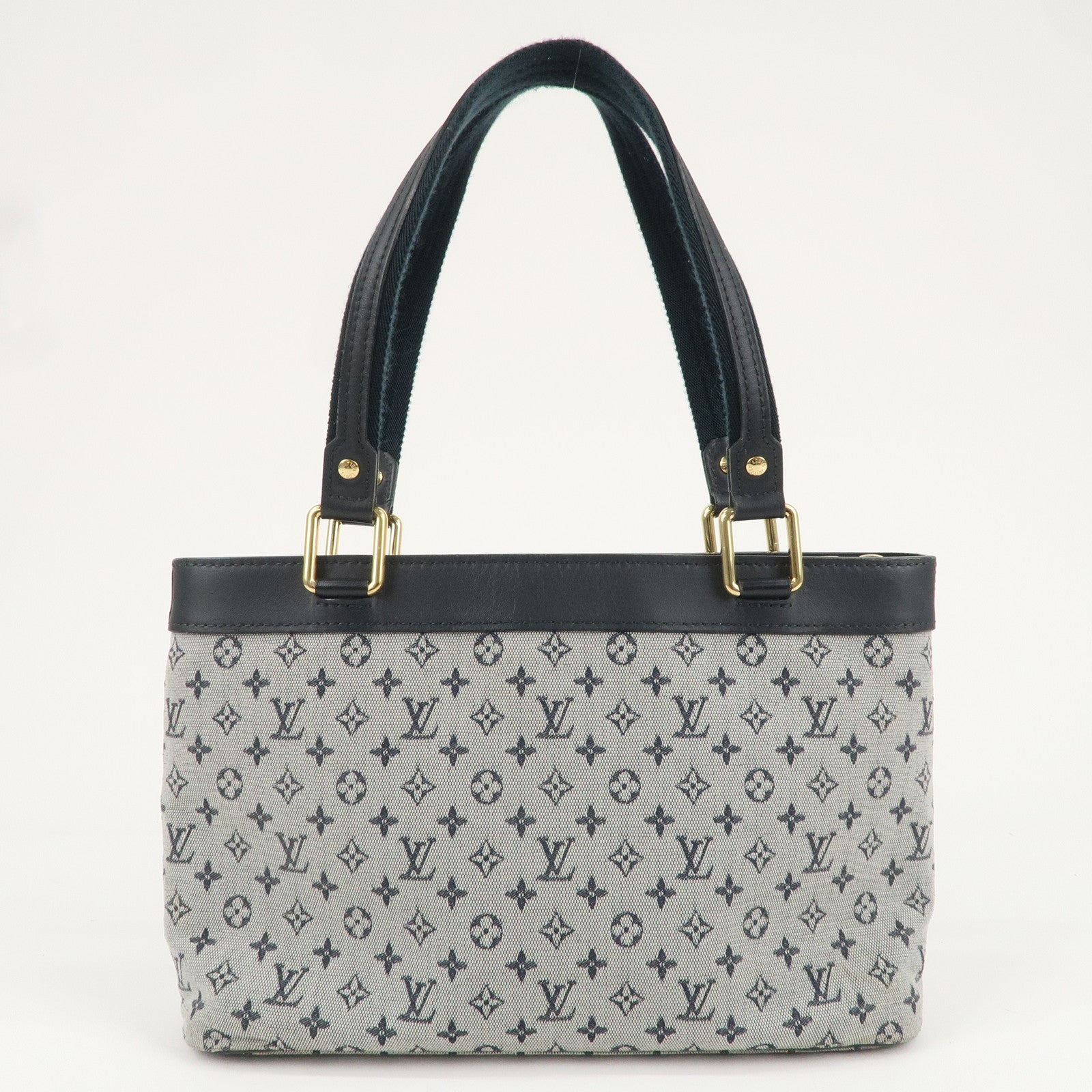 Louis Vuitton Monogram Mini Lin Lucille PM Hand Bag Noir M92676